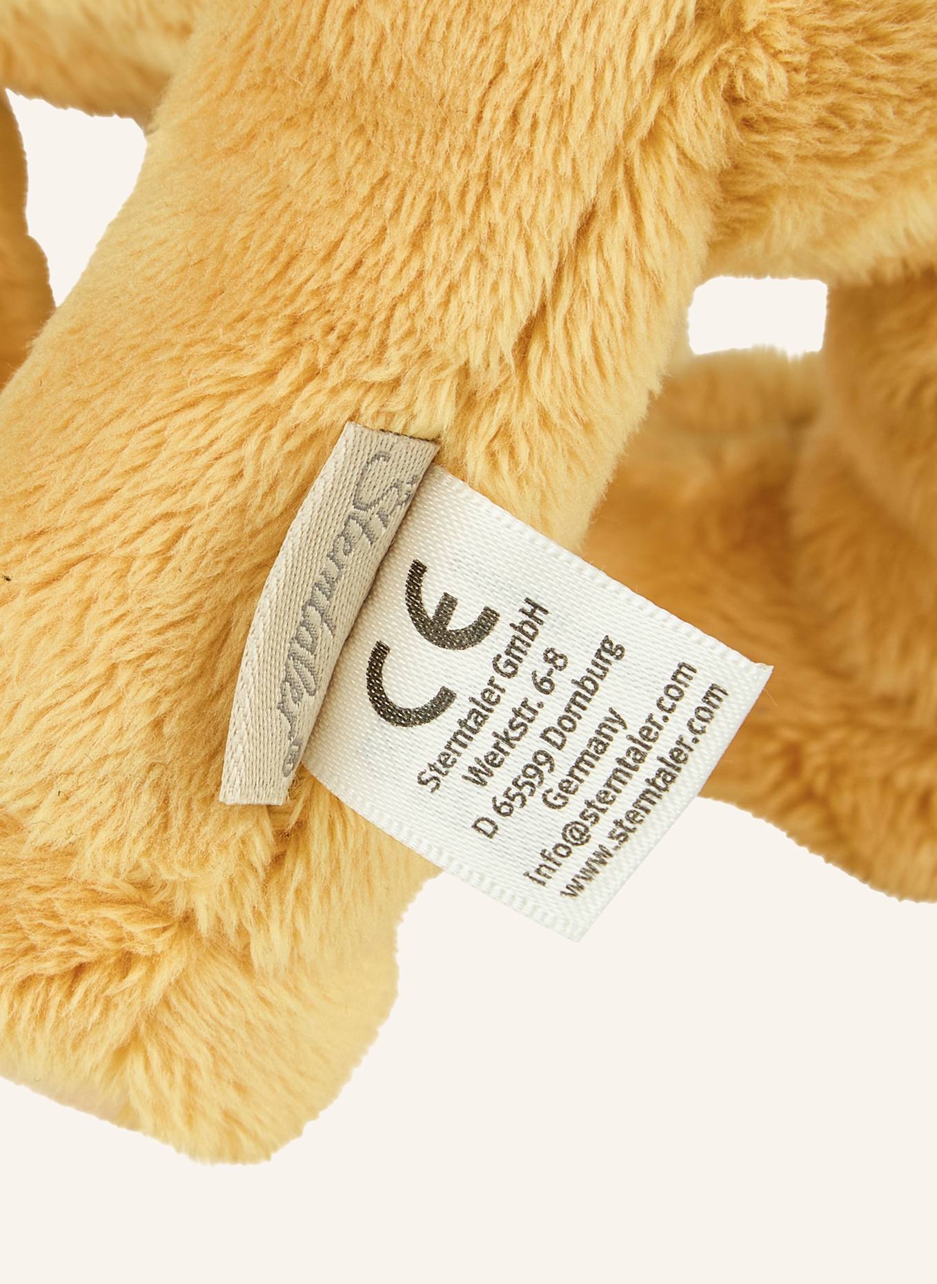 Sterntaler Kuscheltier M LÖWE Leo: GELB