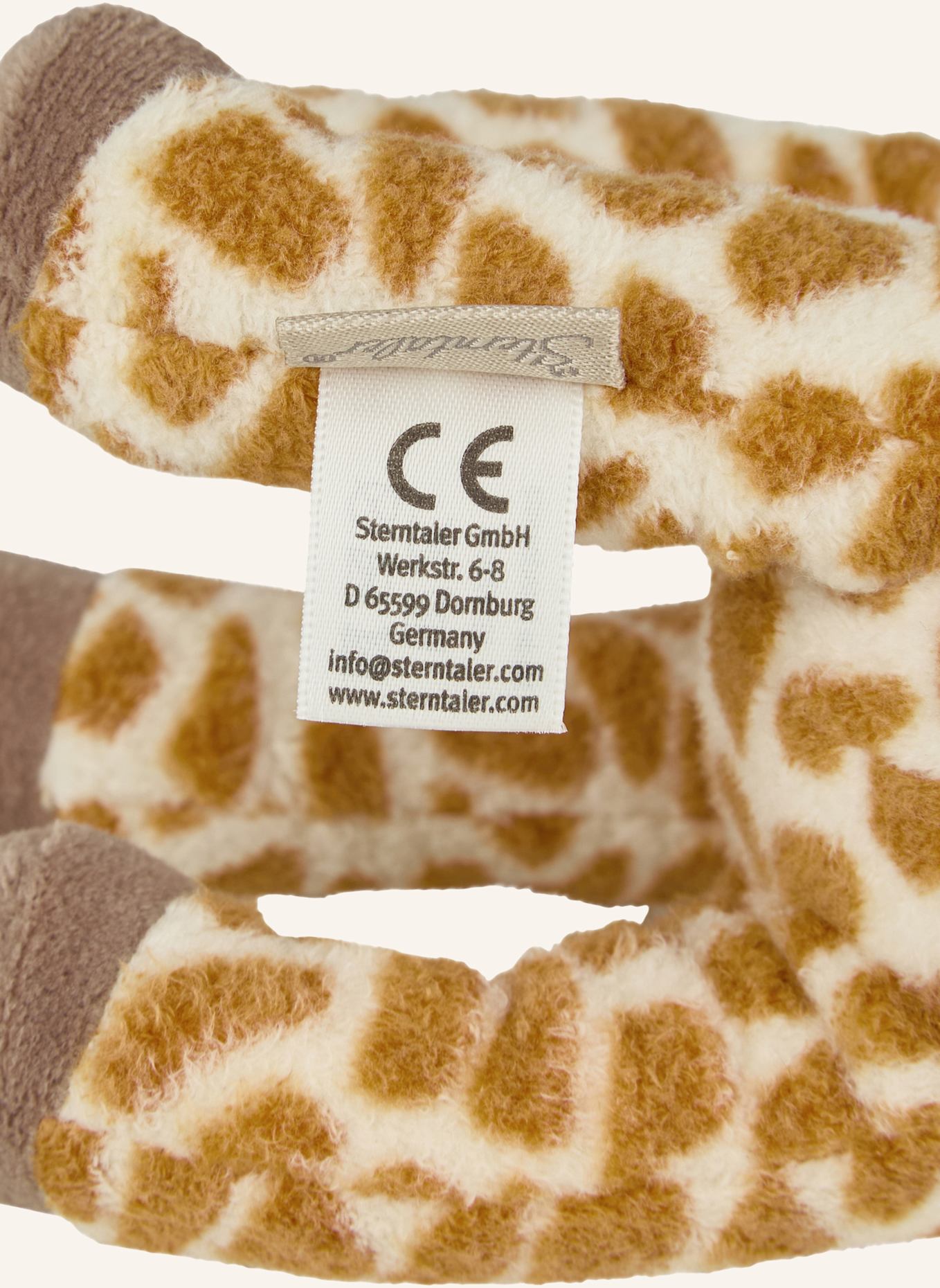 Sterntaler Kuscheltier M GIRAFFE Kaya: BRAUN