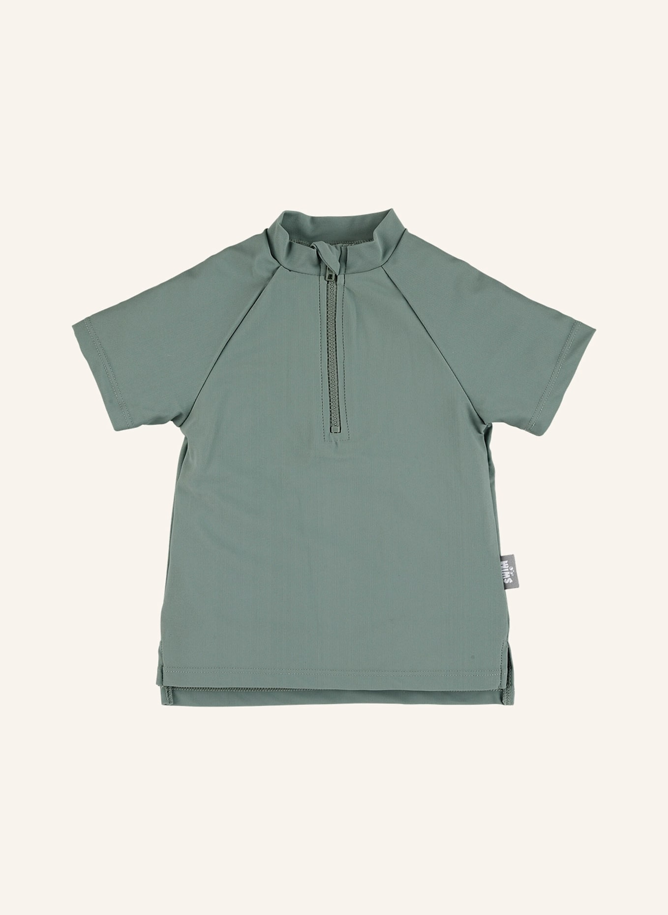 Sterntaler Badeshirt kurzarm uni: DUNKELGRÜN