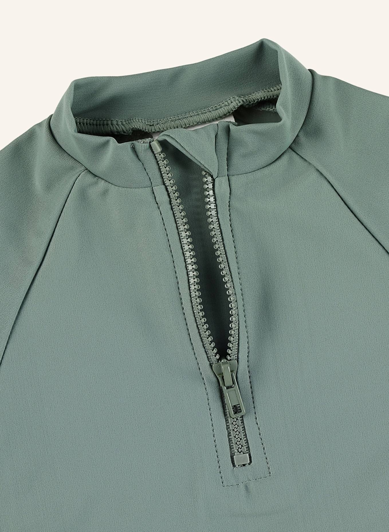 Sterntaler Badeshirt kurzarm uni: DUNKELGRÜN