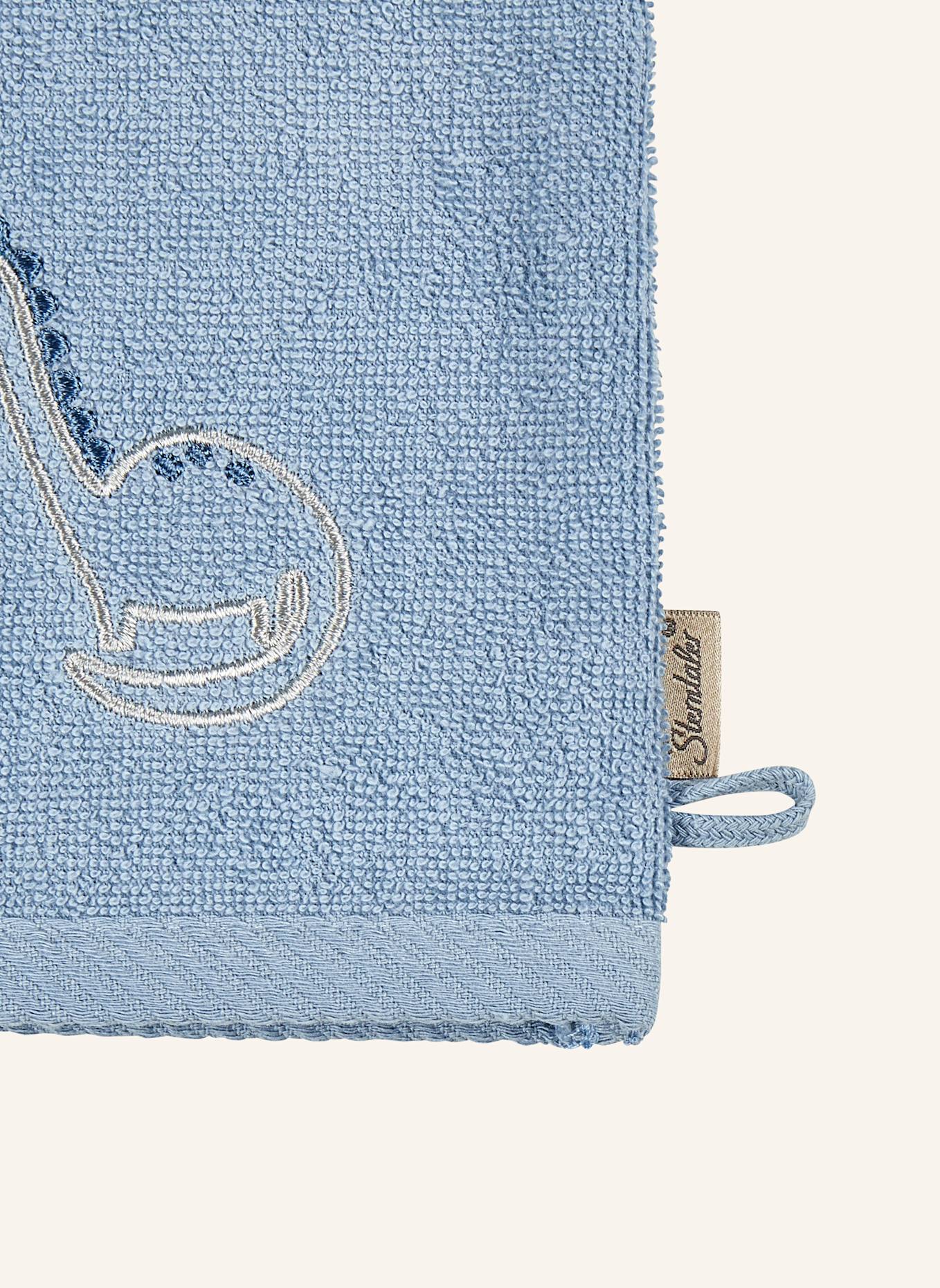 Sterntaler Waschlappen DINO Rexi: BLAU