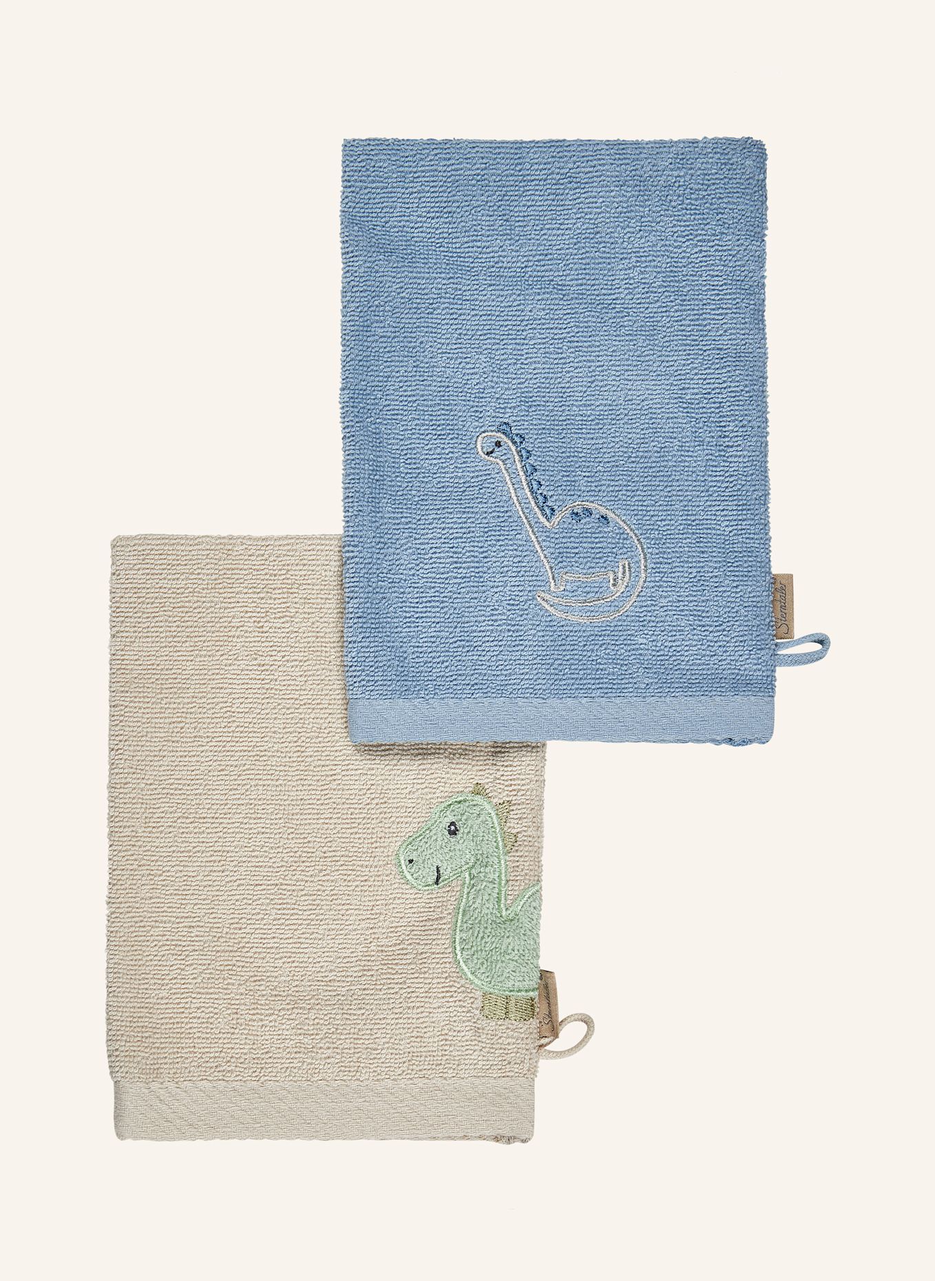 Sterntaler Waschlappen DINO Rexi: BLAU