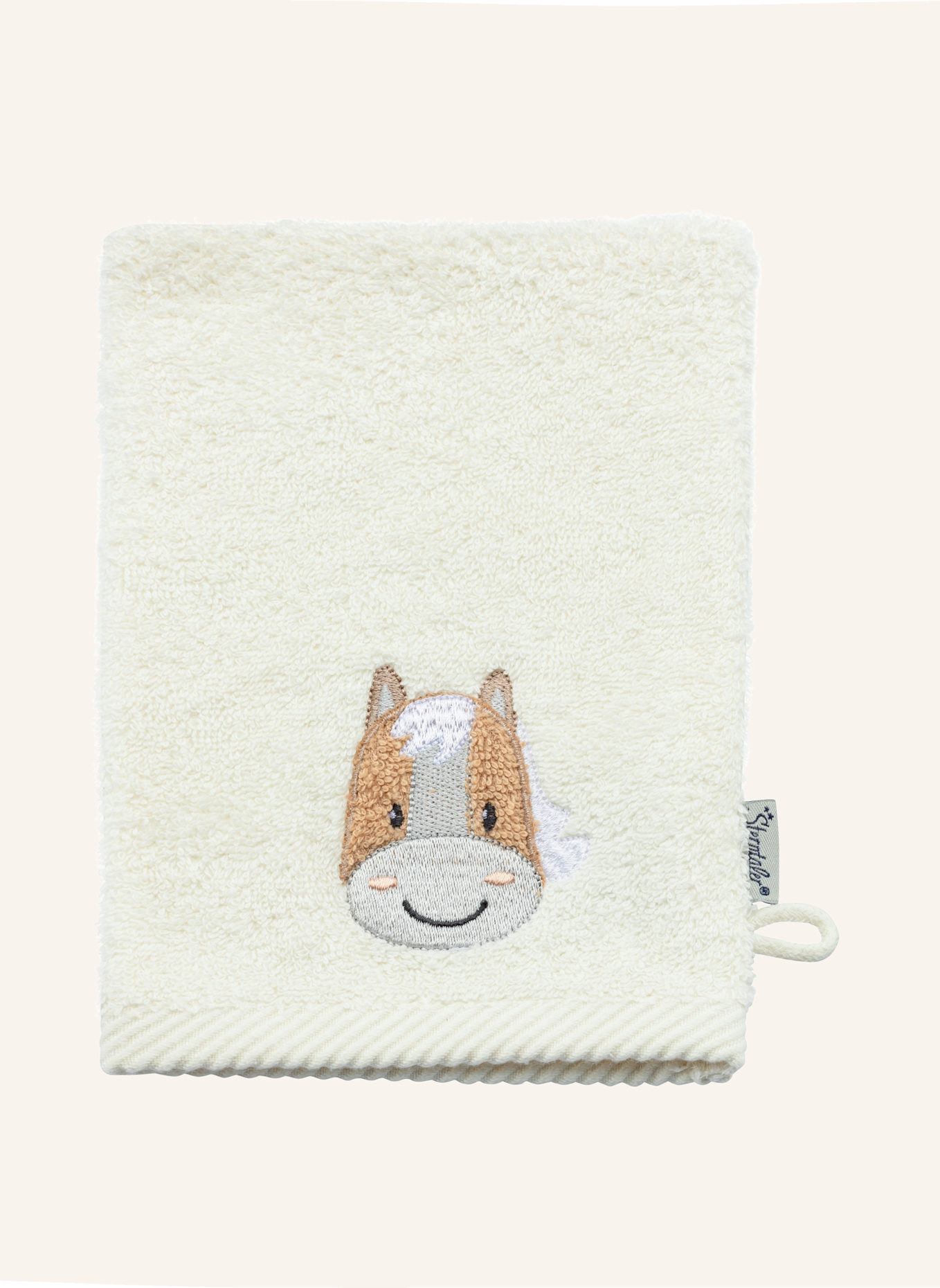 Sterntaler Waschlappen BAUERNHOF: GRÜN