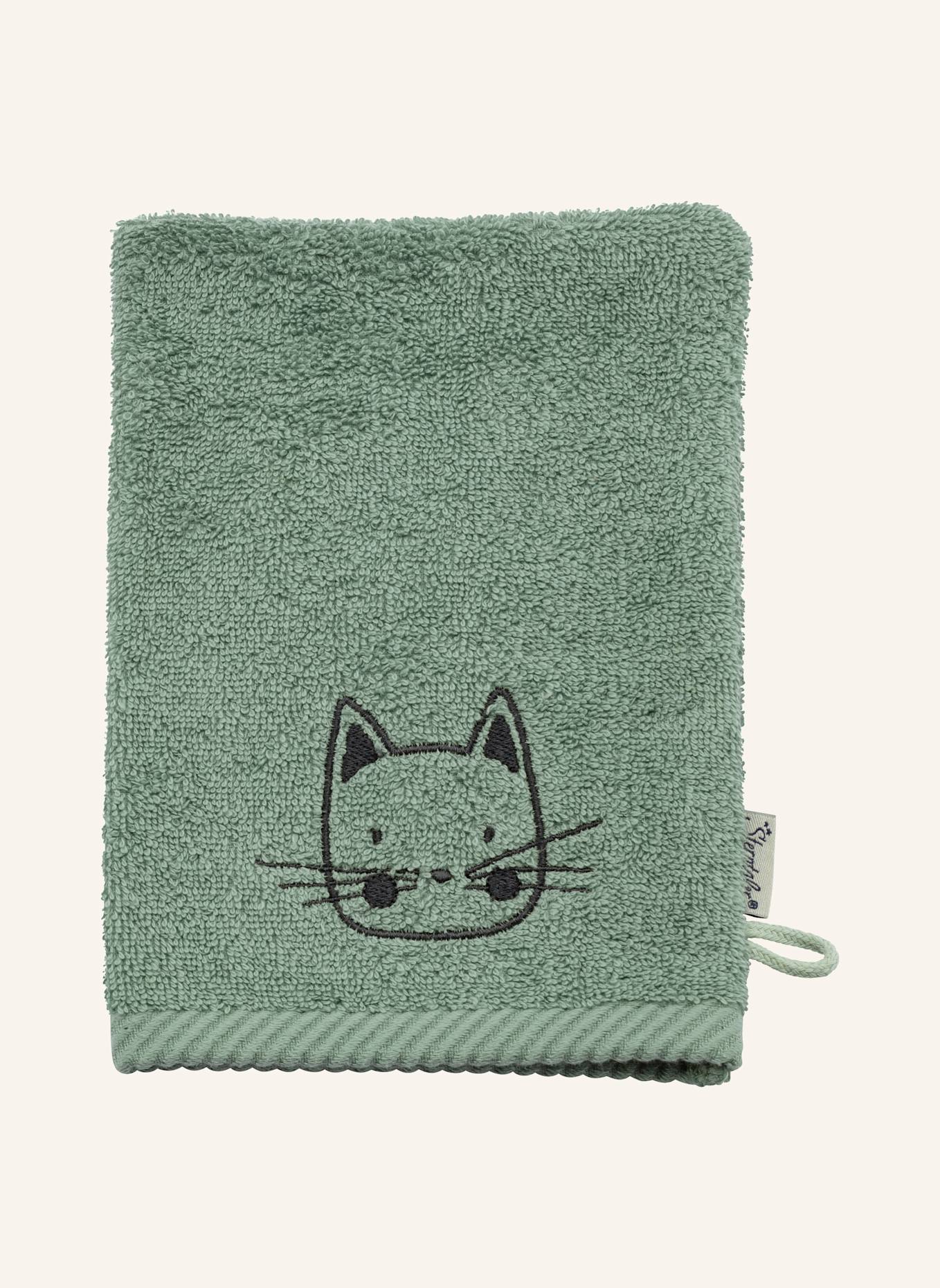 Sterntaler Waschlappen BAUERNHOF: GRÜN