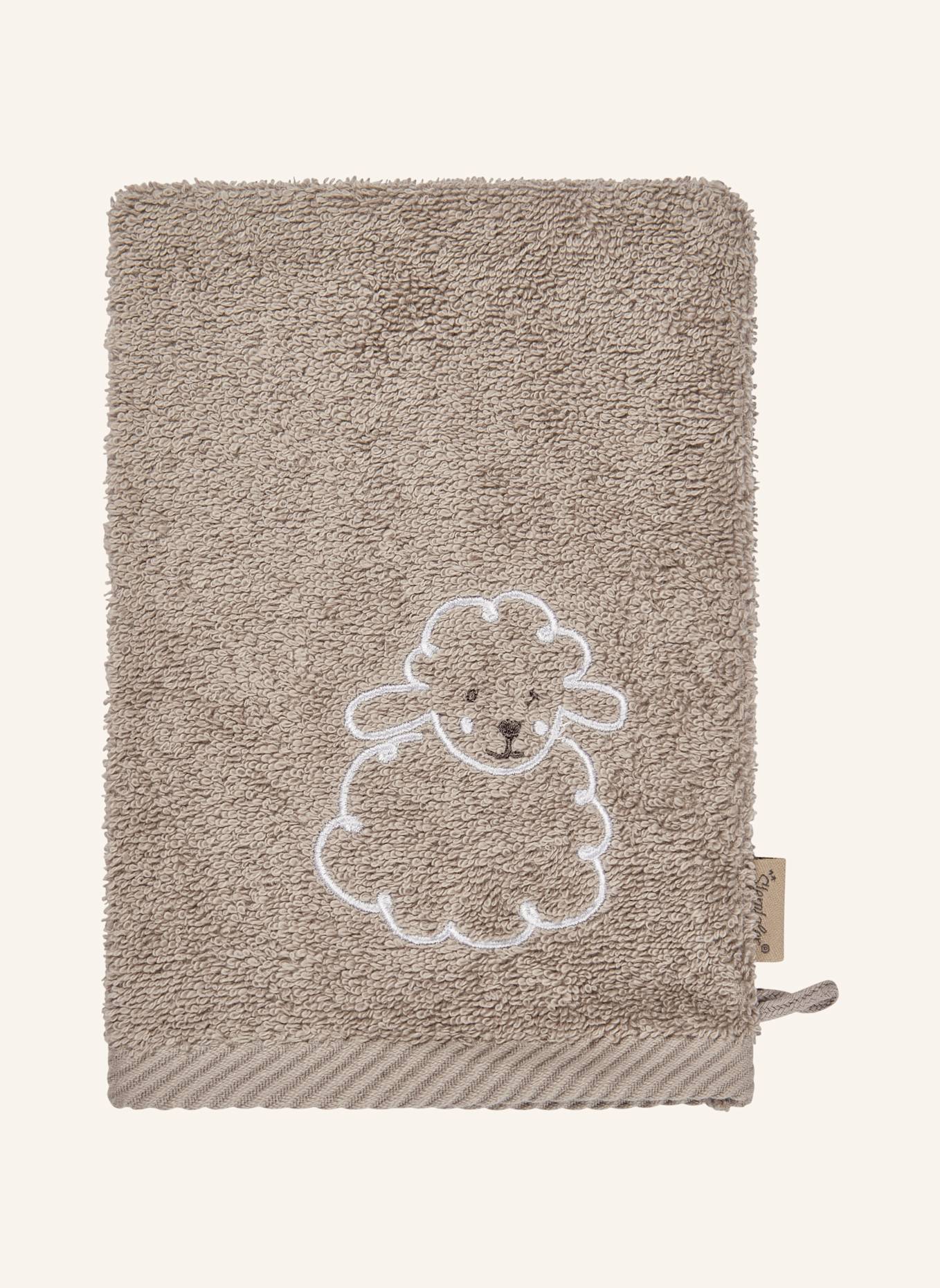 Sterntaler Waschlappen BAUERNHOF: BEIGE