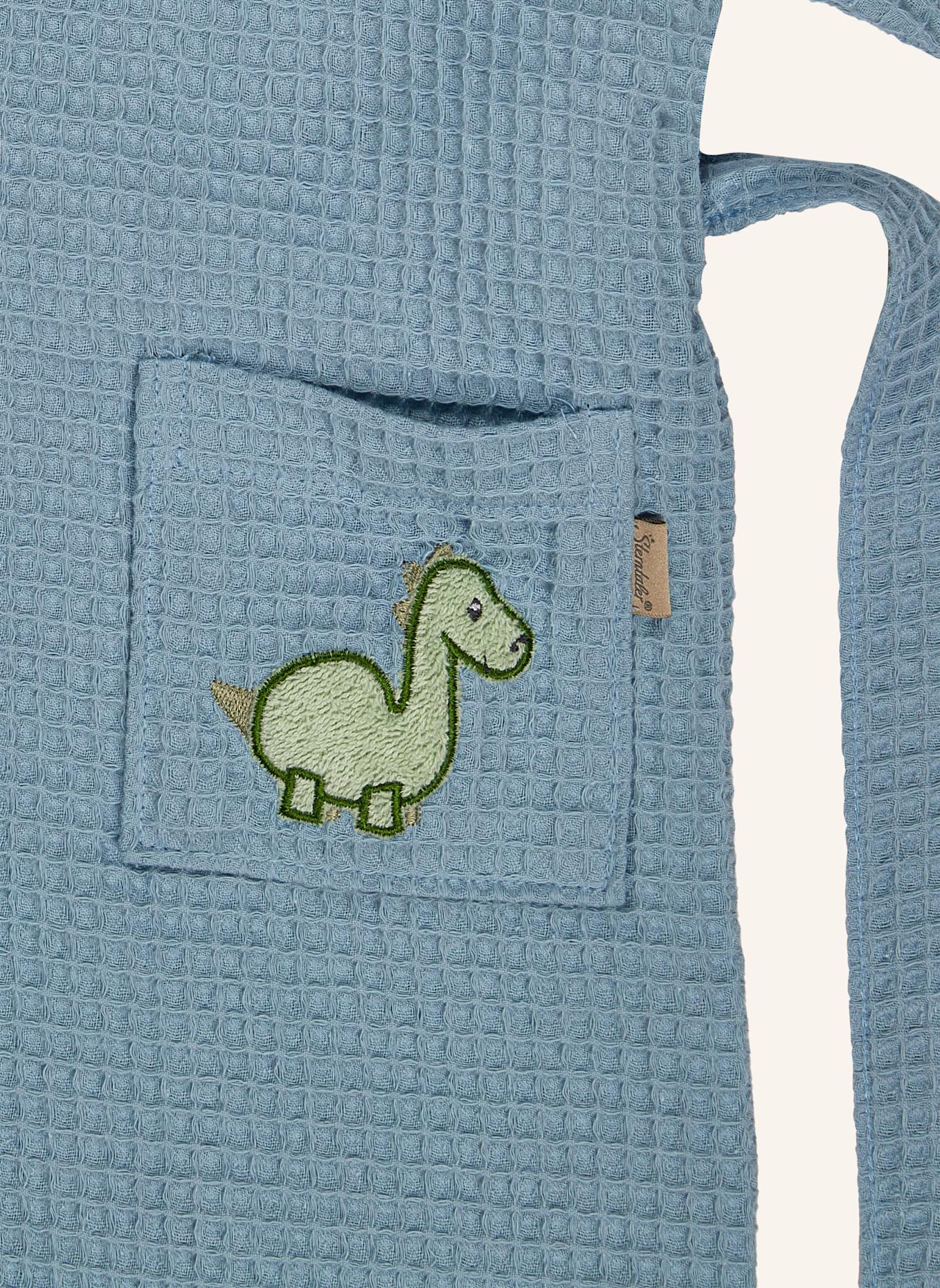 Sterntaler Bademantel DINO Rexi: BLAU