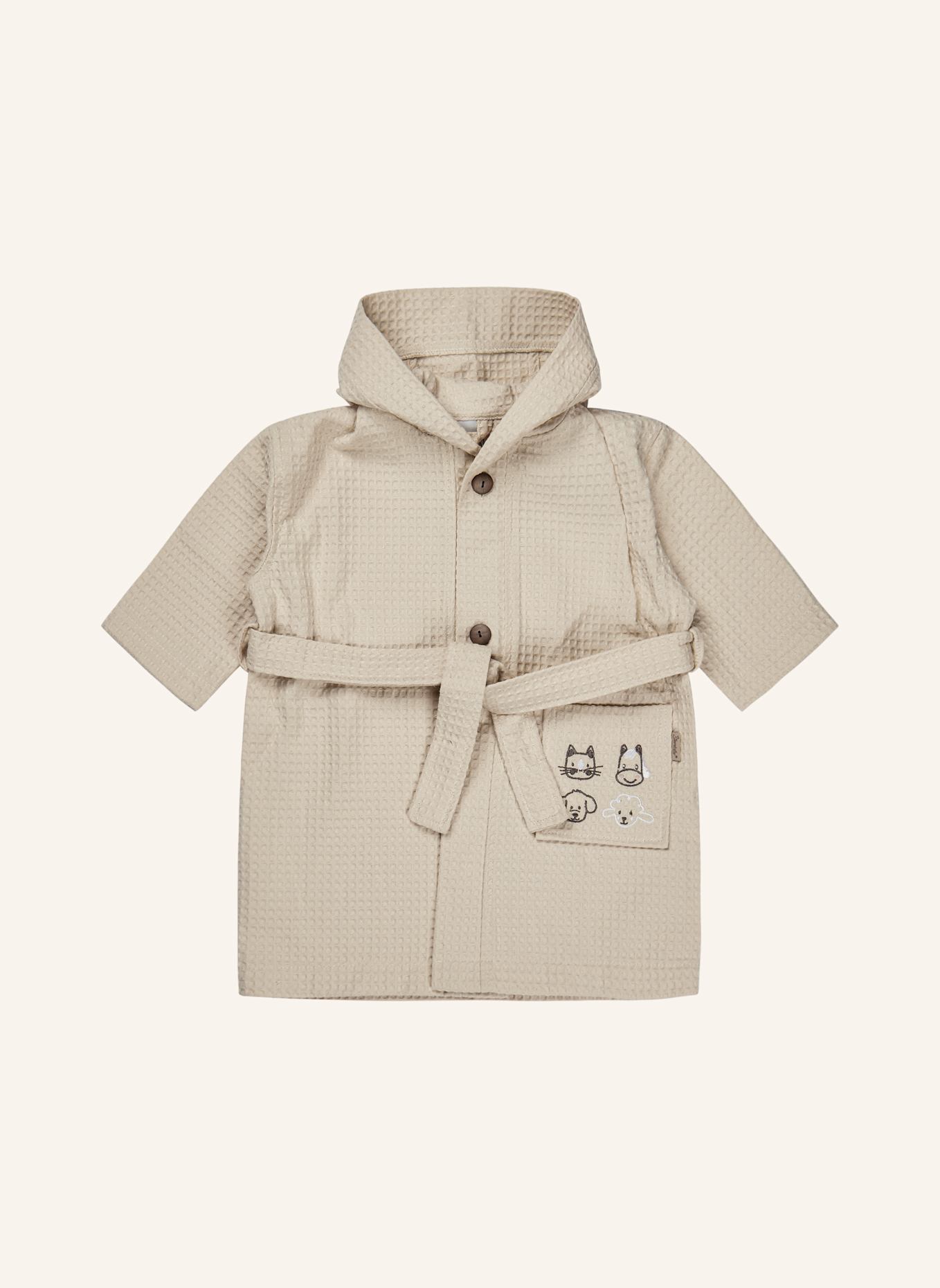 Sterntaler Bademantel BAUERNHOF: BEIGE