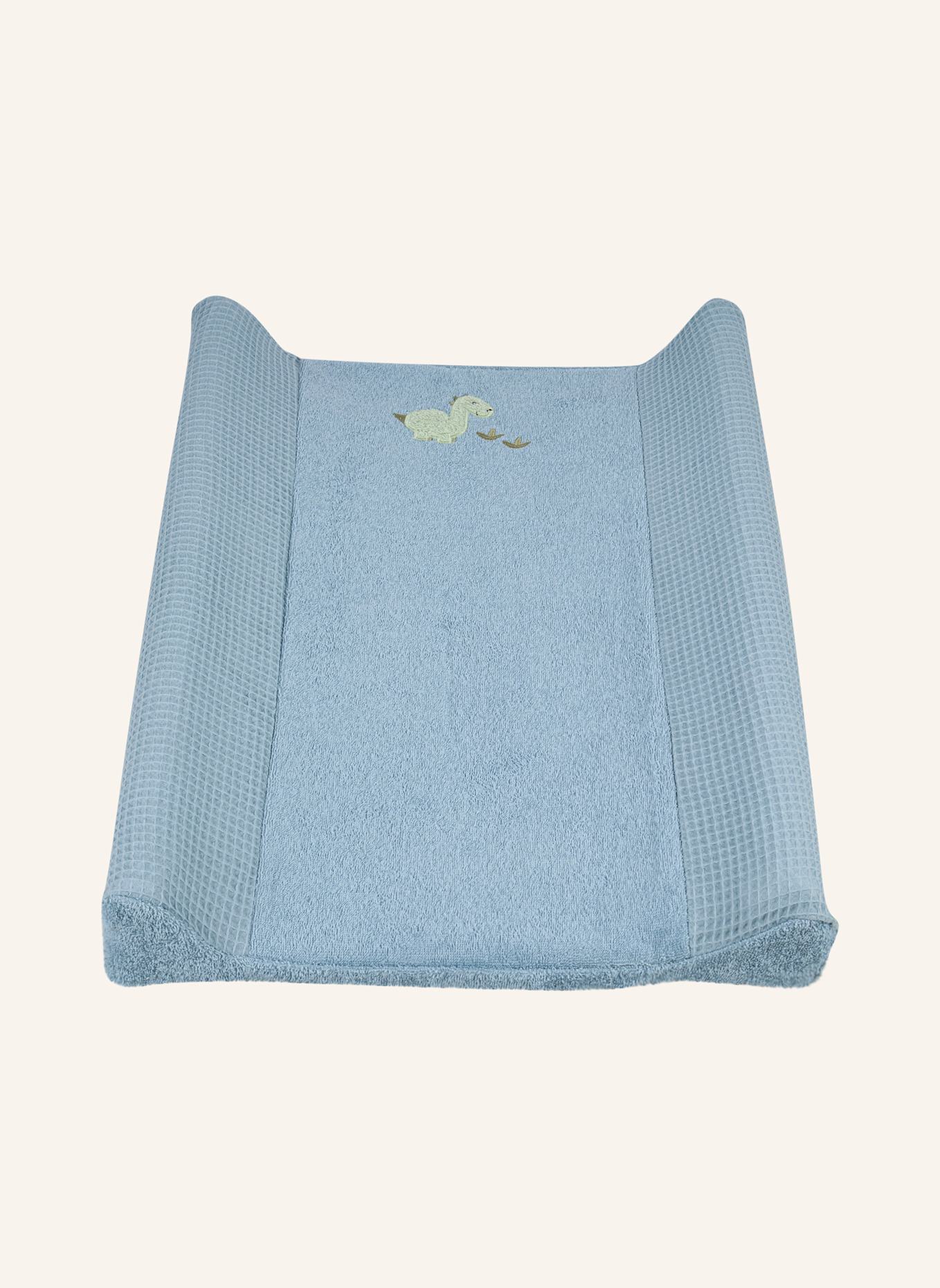Sterntaler Wickelauflagenbezug schmal DINO Rexi: BLAU