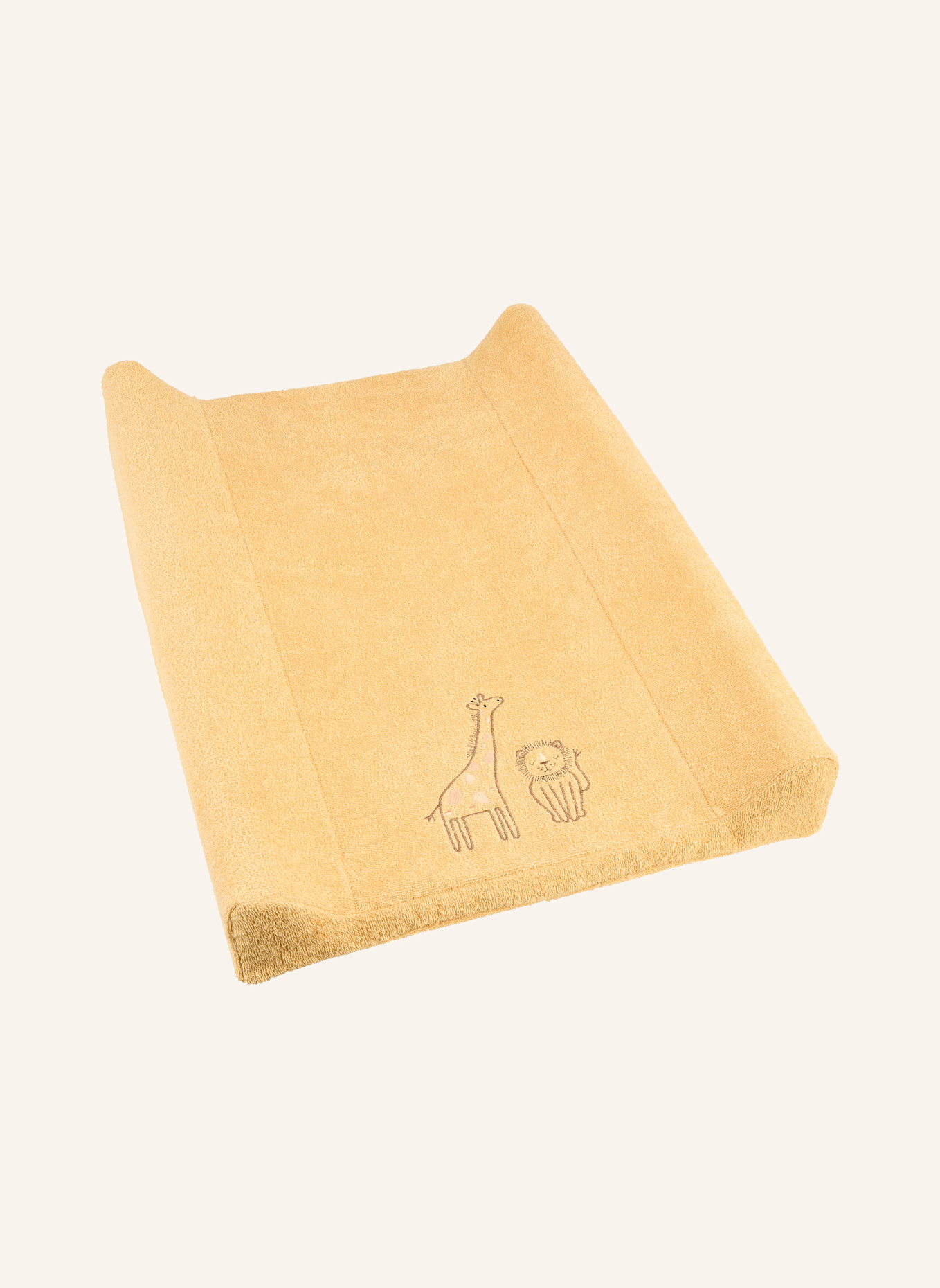 Sterntaler Wickelauflagenbezug schmal Safari: GELB