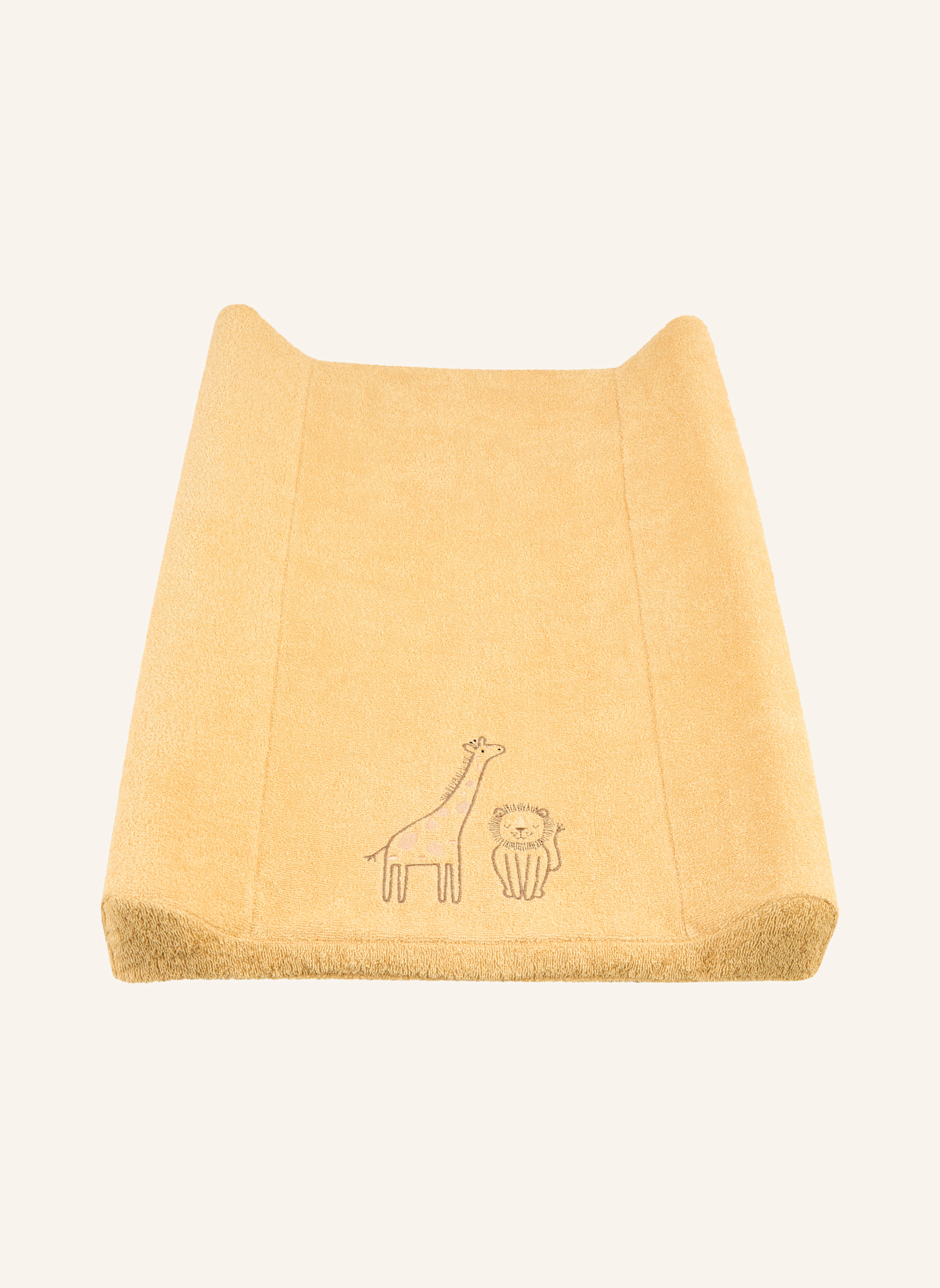 Sterntaler Wickelauflagenbezug schmal Safari: GELB