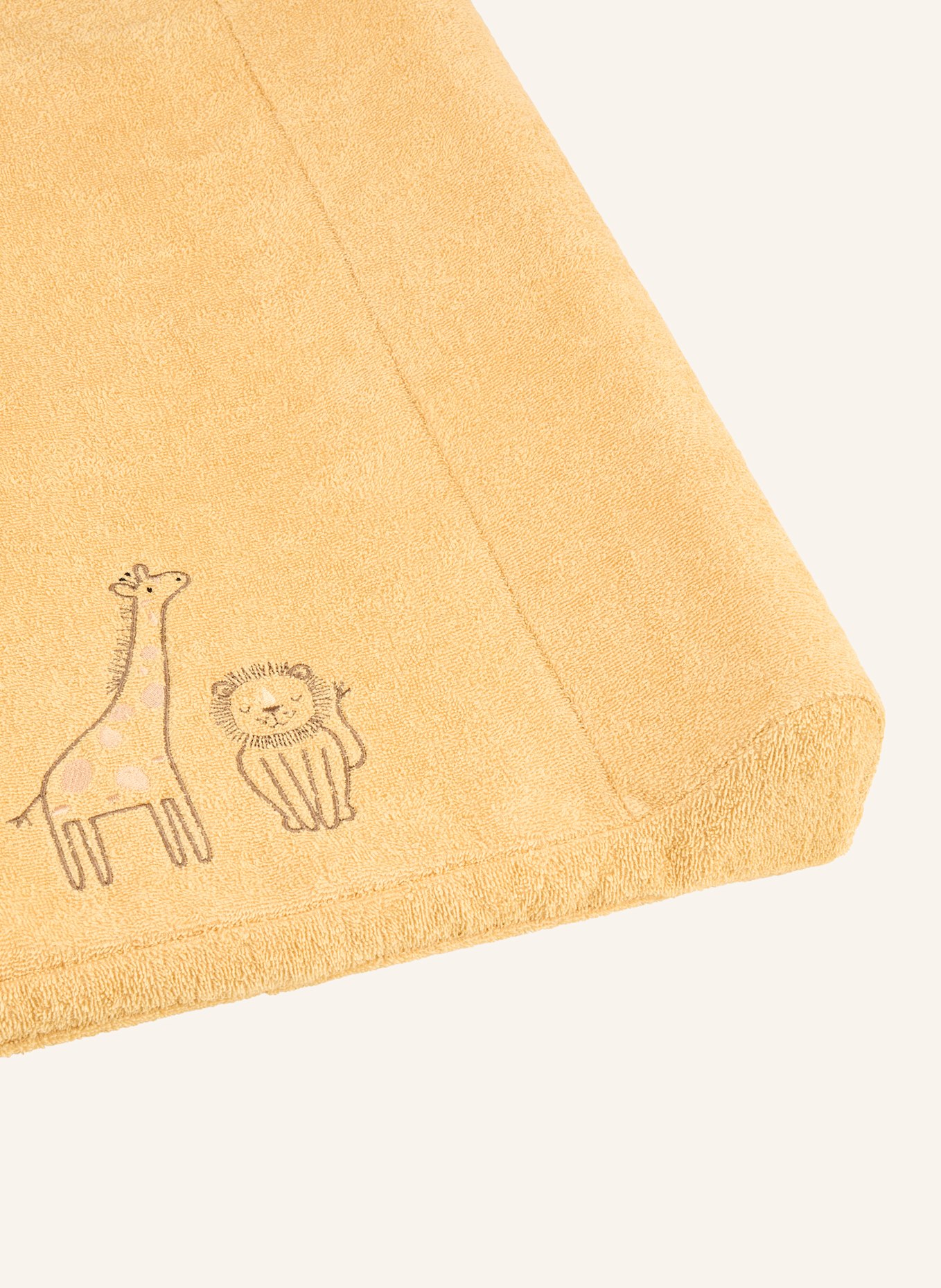 Sterntaler Wickelauflagenbezug schmal Safari: GELB