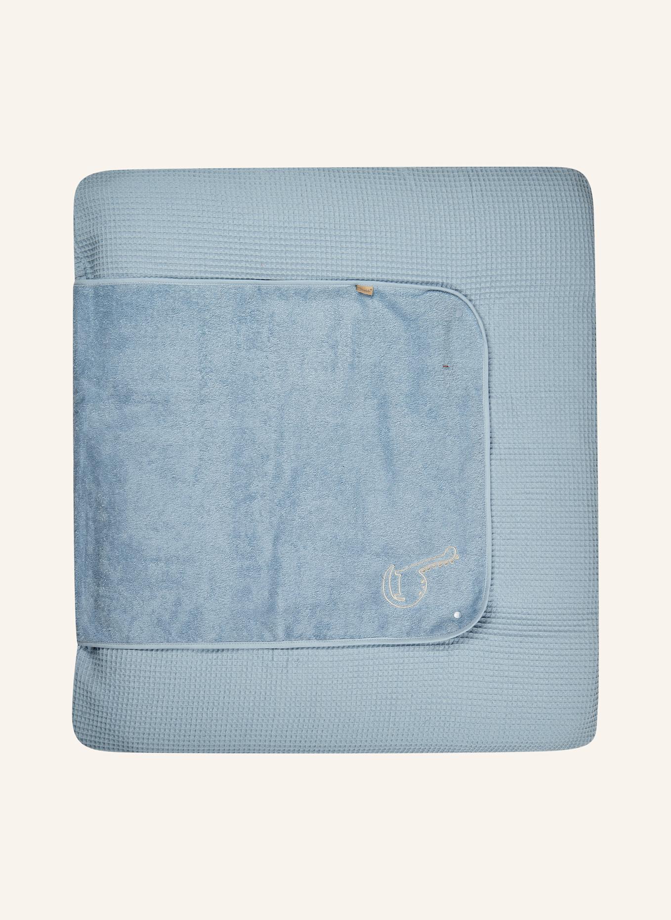 Sterntaler Wickelauflagenbezug DINO Rexi: BLAU