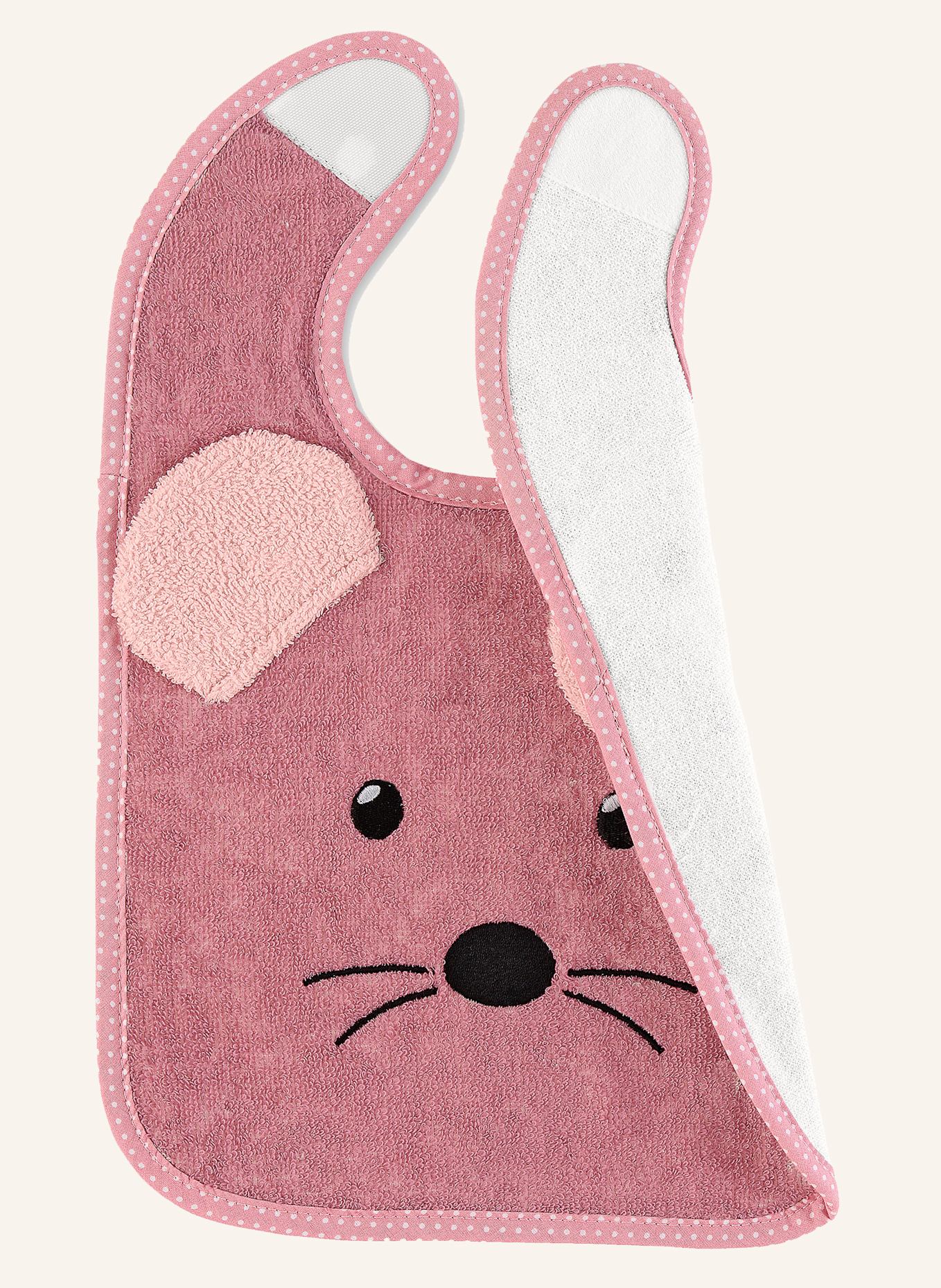 Sterntaler Klettlätzchen wasserundurchlässig Mabel: ROSA