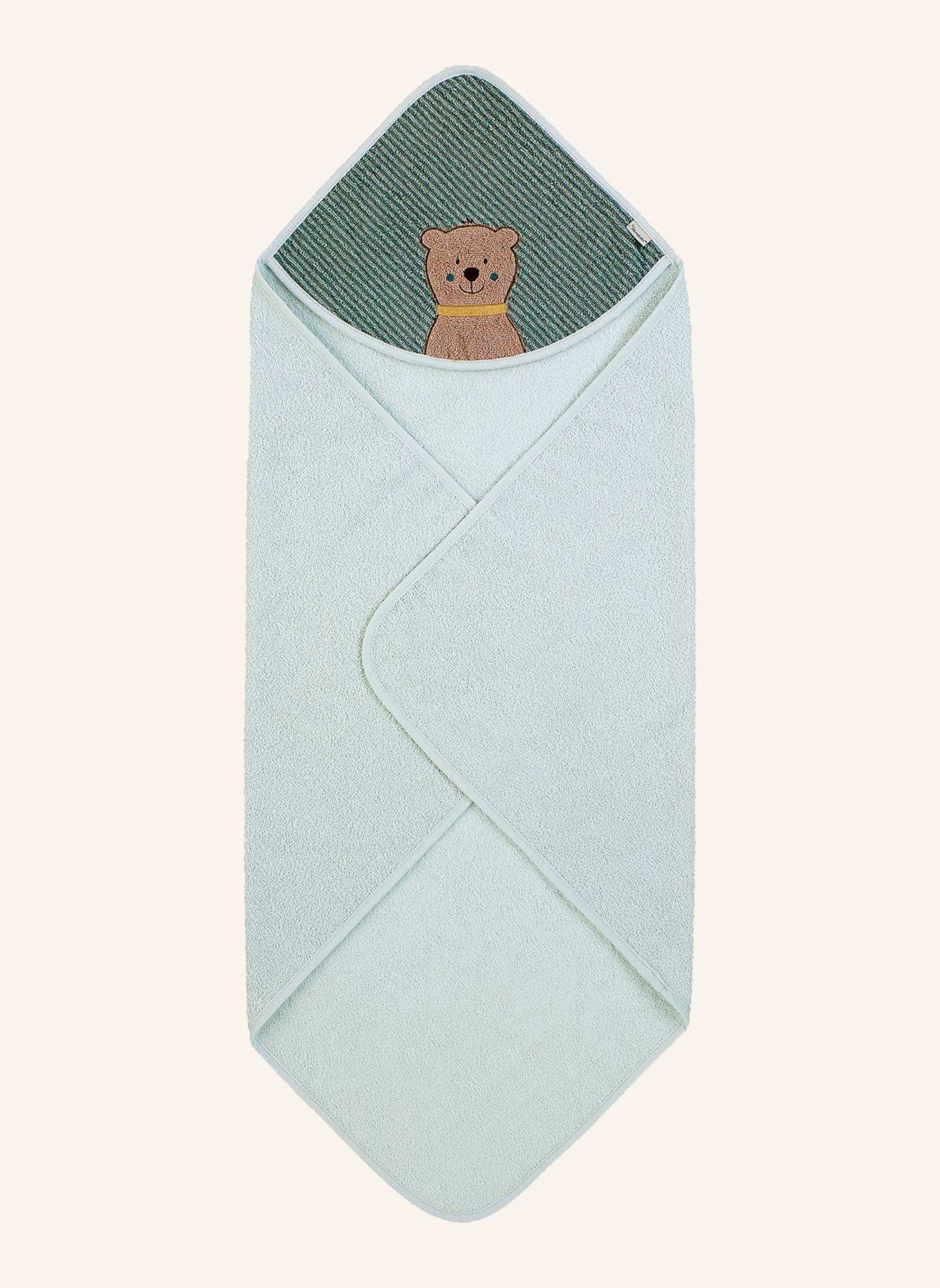 Sterntaler Kapuzenbadetuch 80 x 80 cm Ben: HELLGRÜN