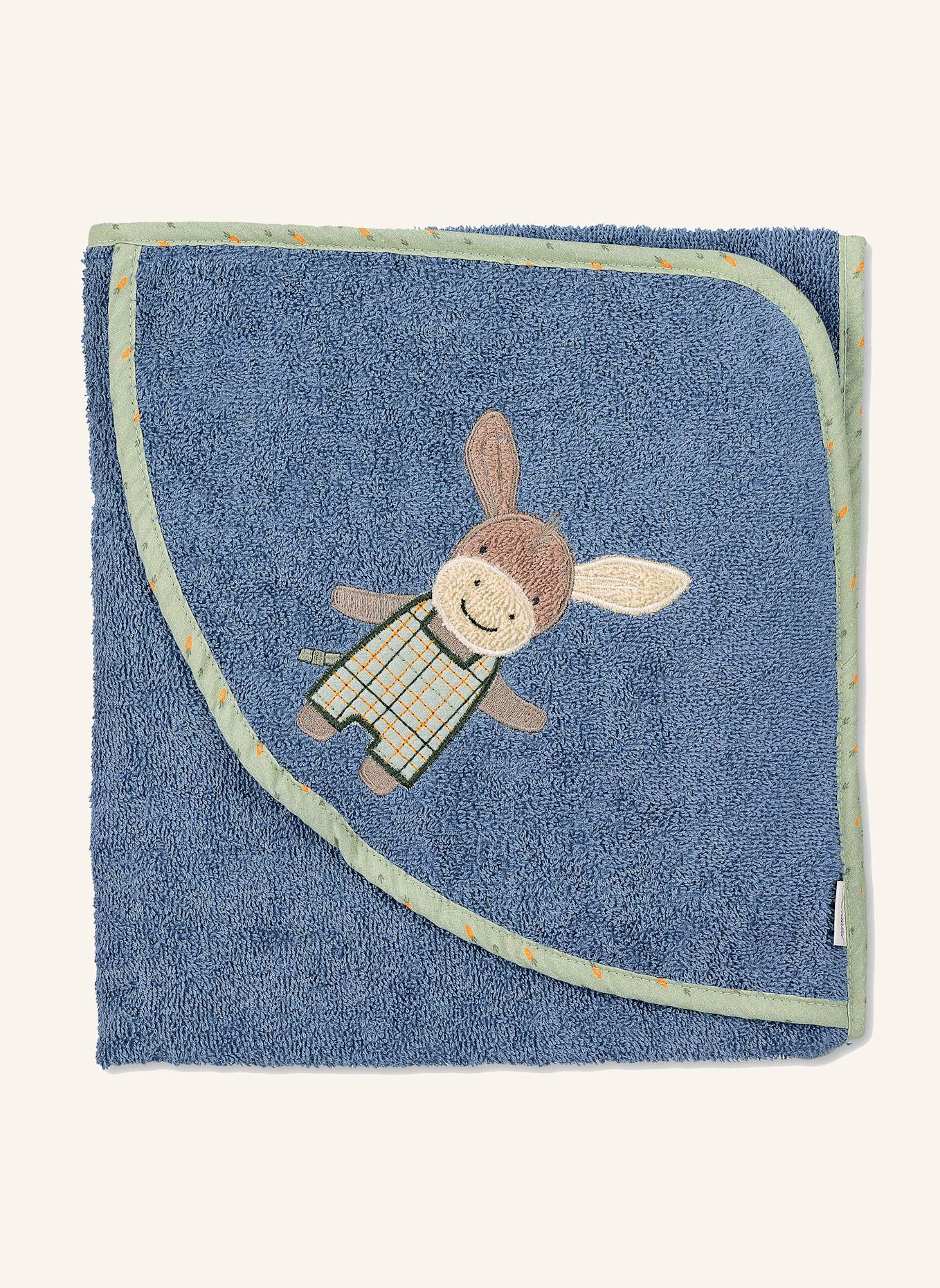 Sterntaler Kapuzenbadetuch 100 x 100 cm Emmilius: BLAU