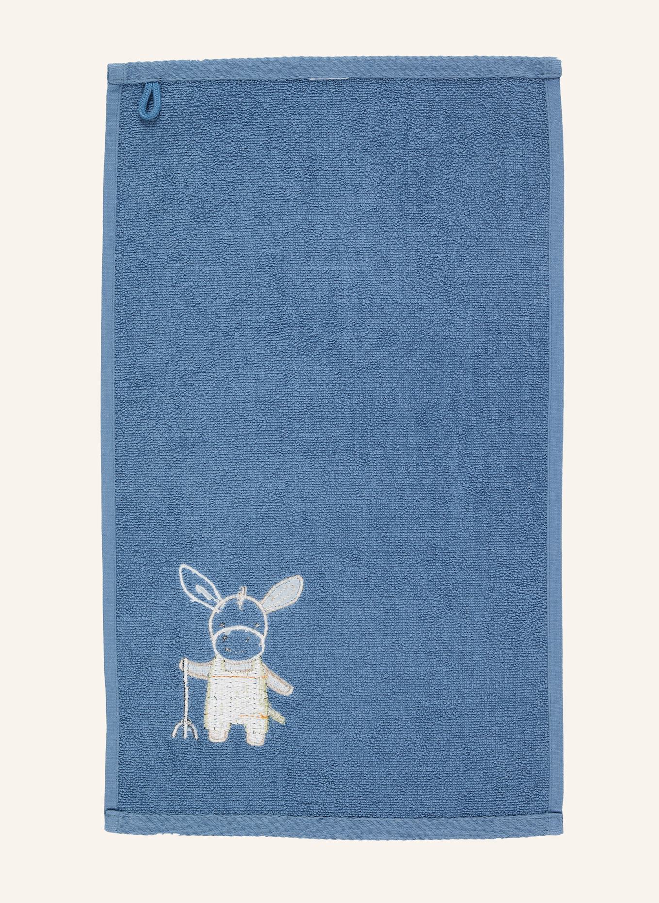 Sterntaler 2er-Pack Kinderhandtücher Emmilius: BLAU