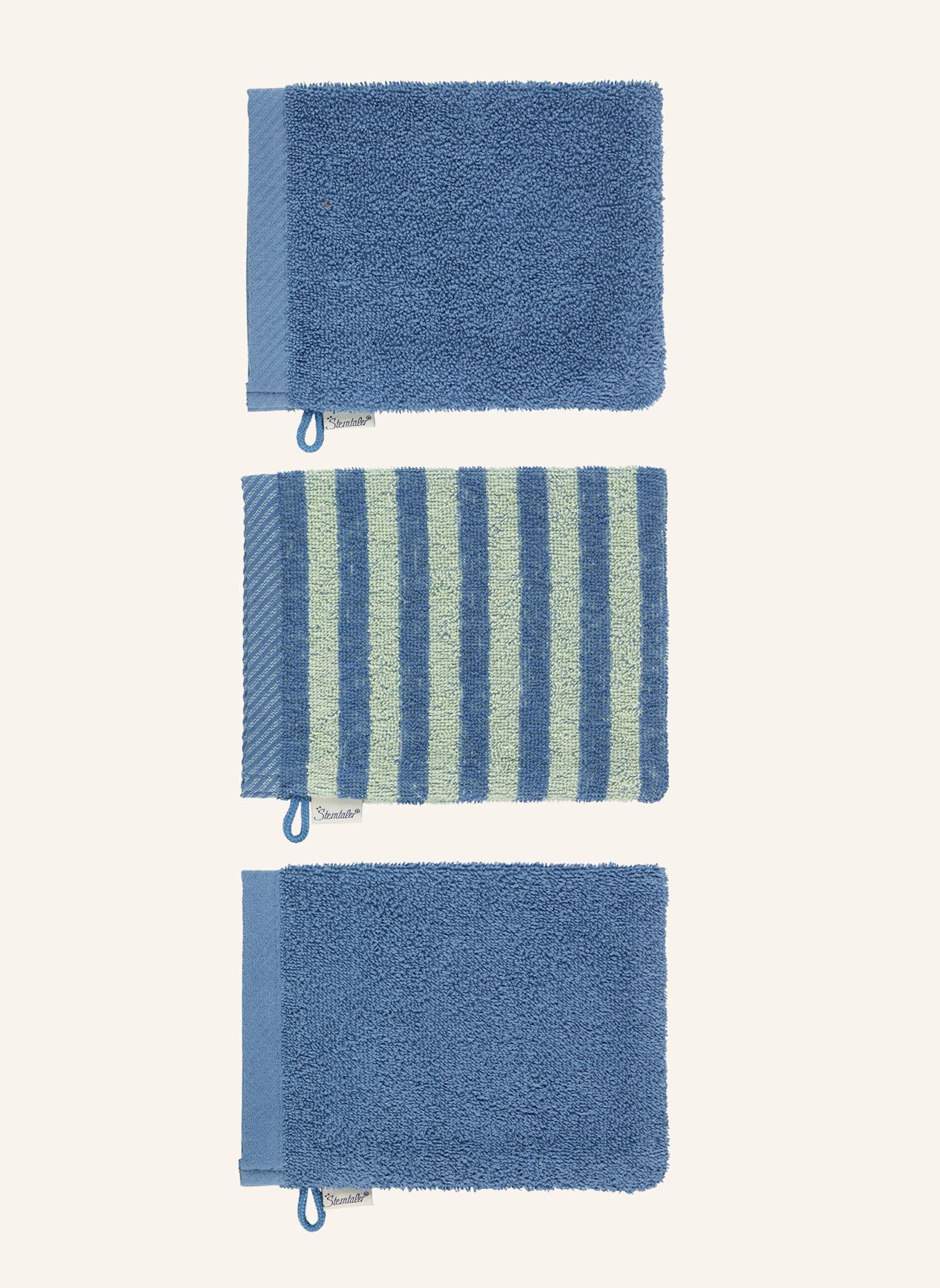 Sterntaler 2er-Pack Kinderhandtücher Emmilius: BLAU
