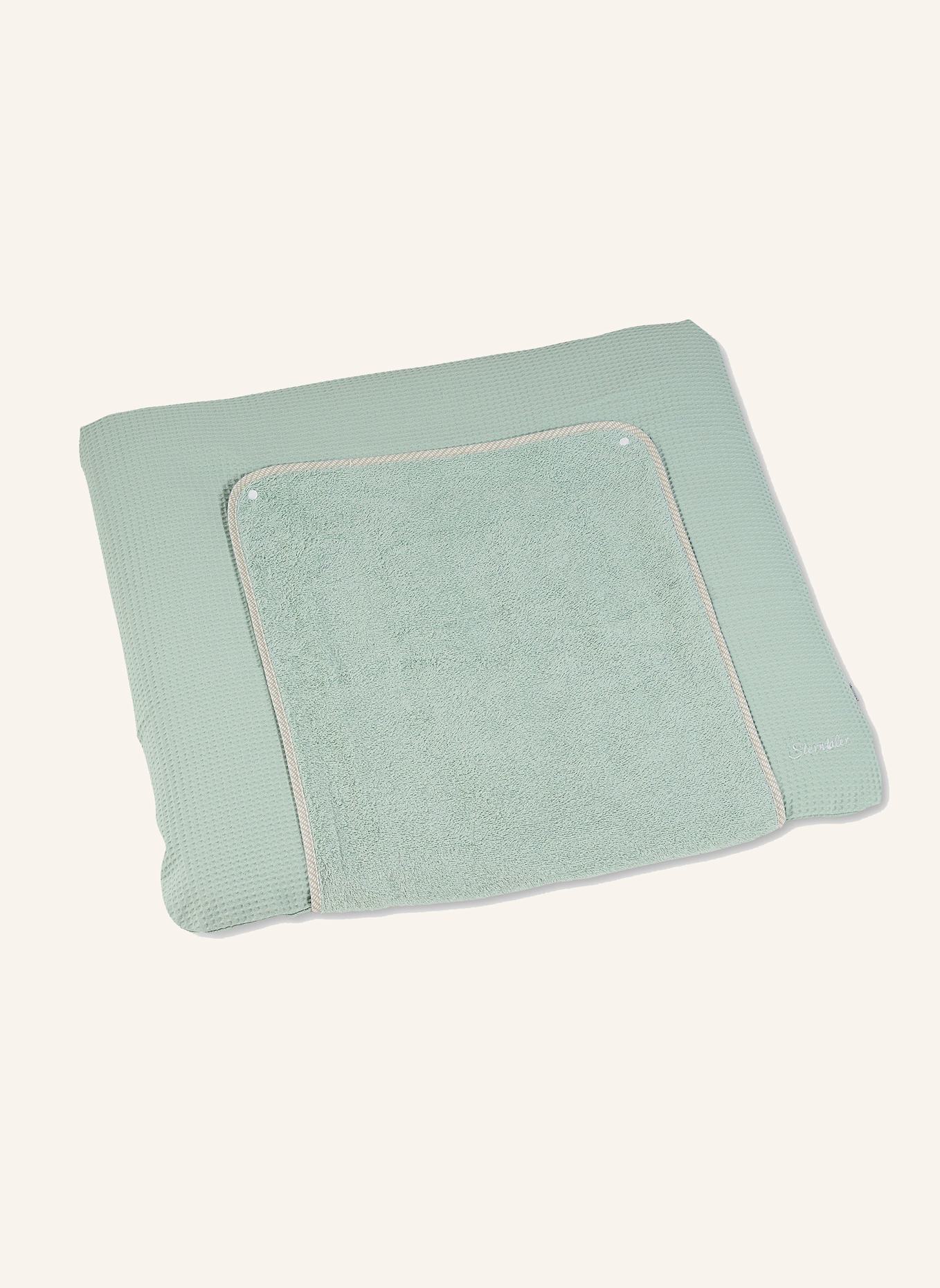 Sterntaler Wickelauflagenbezug Terrybär: GRÜN