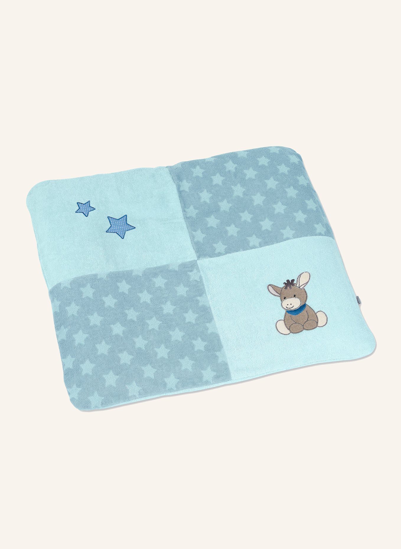 Sterntaler Wickelauflagenbezug Emmi: HELLBLAU