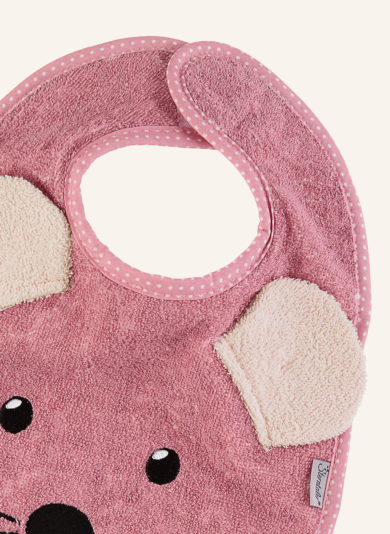 Sterntaler Klettlätzchen wasserundurchlässig Mabel: ROSA