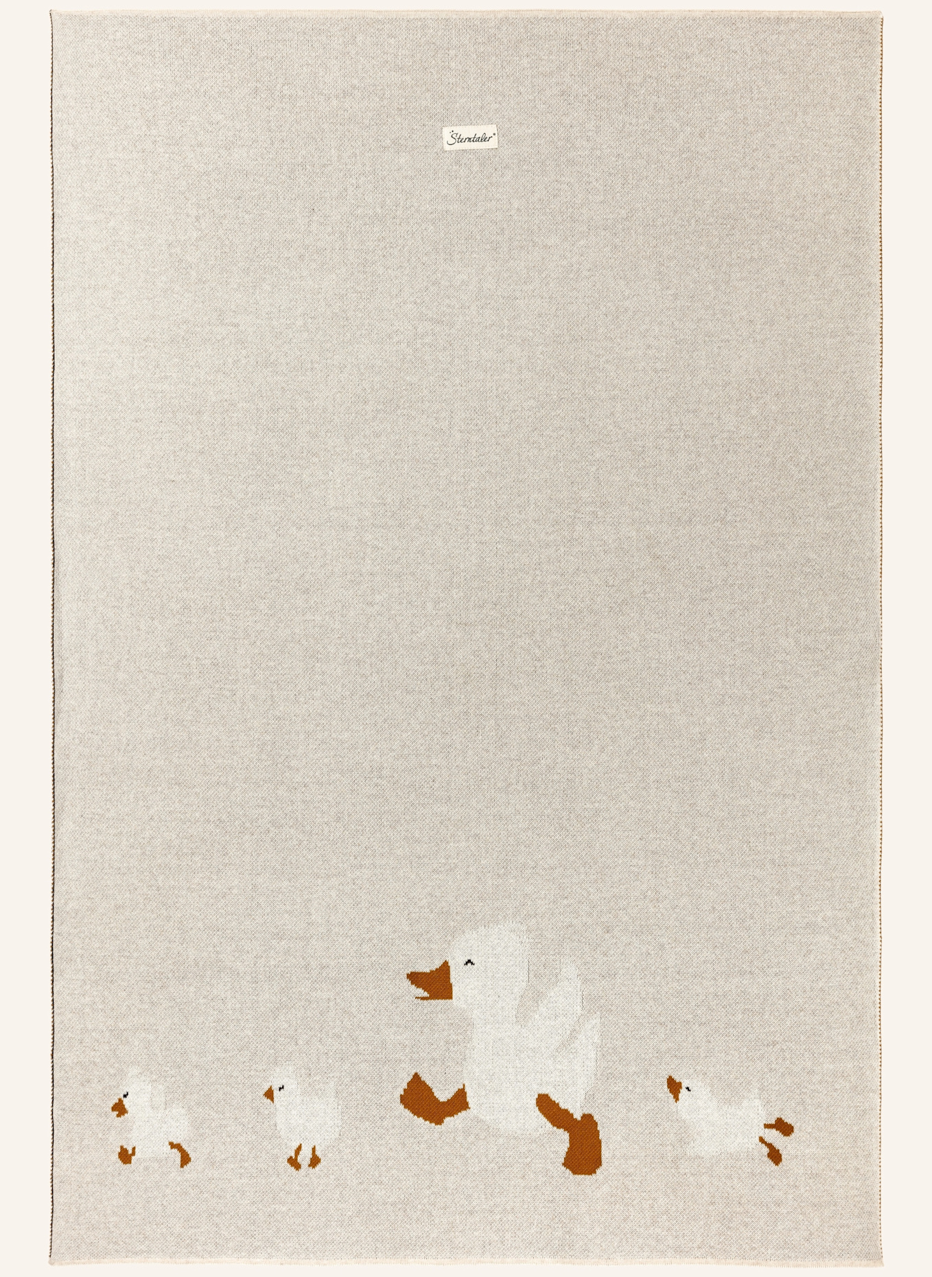 Sterntaler Schmusedecke Strick EDDA: BEIGE