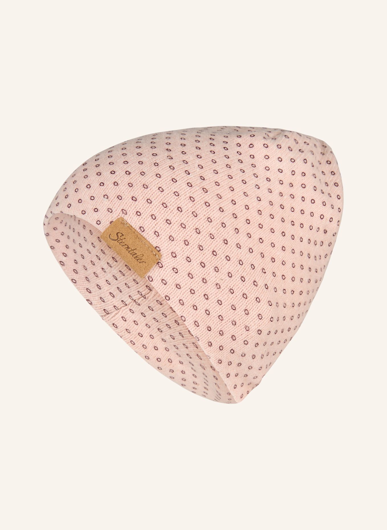 Sterntaler Beanie Kreise: HELLROSA