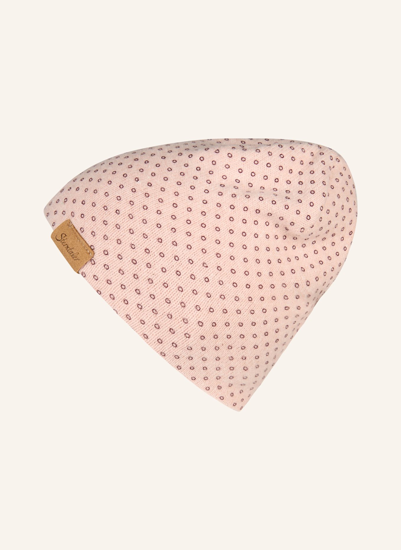 Sterntaler Beanie Kreise: HELLROSA