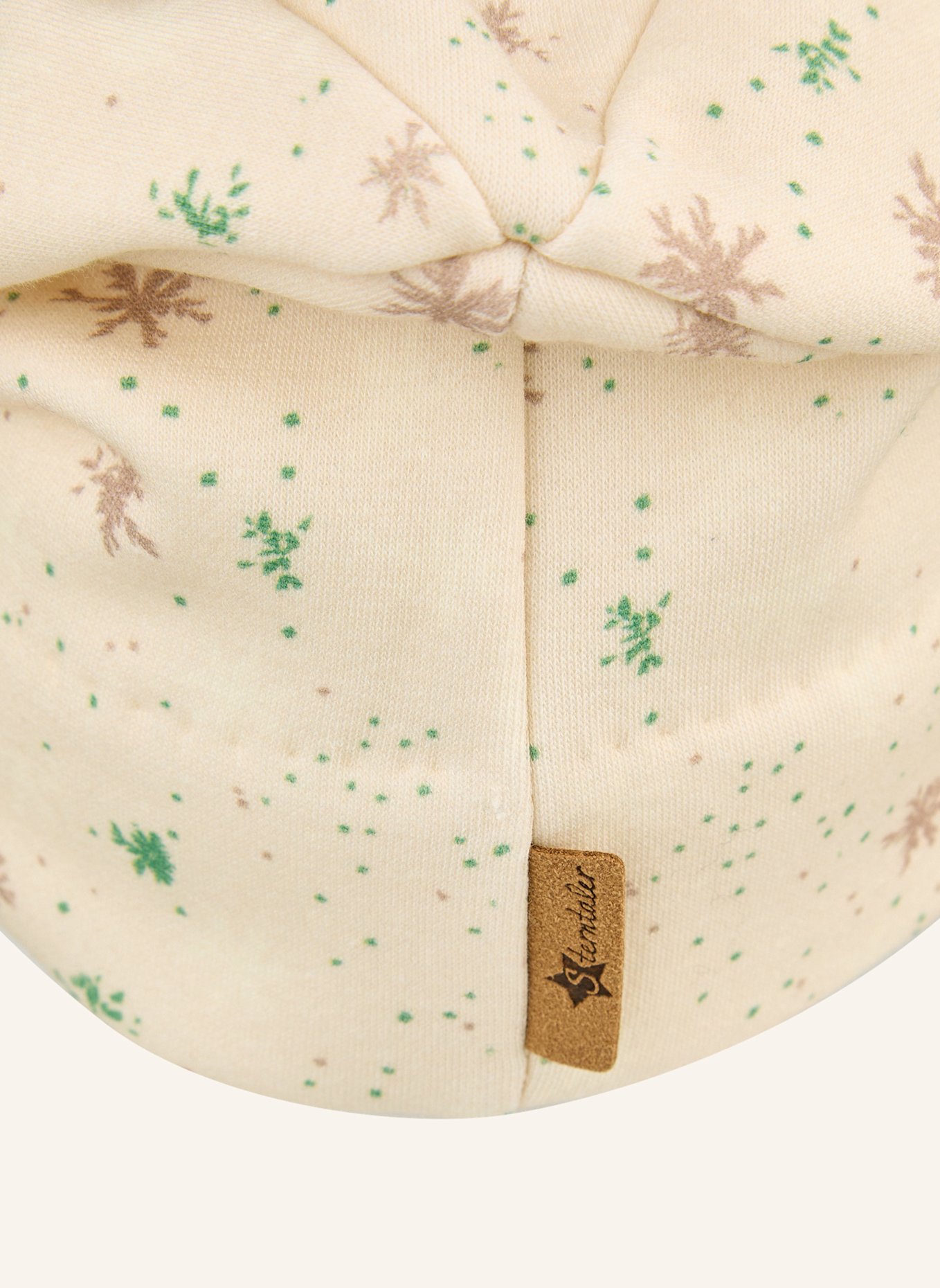 Sterntaler Beanie Kristalle: ECRU