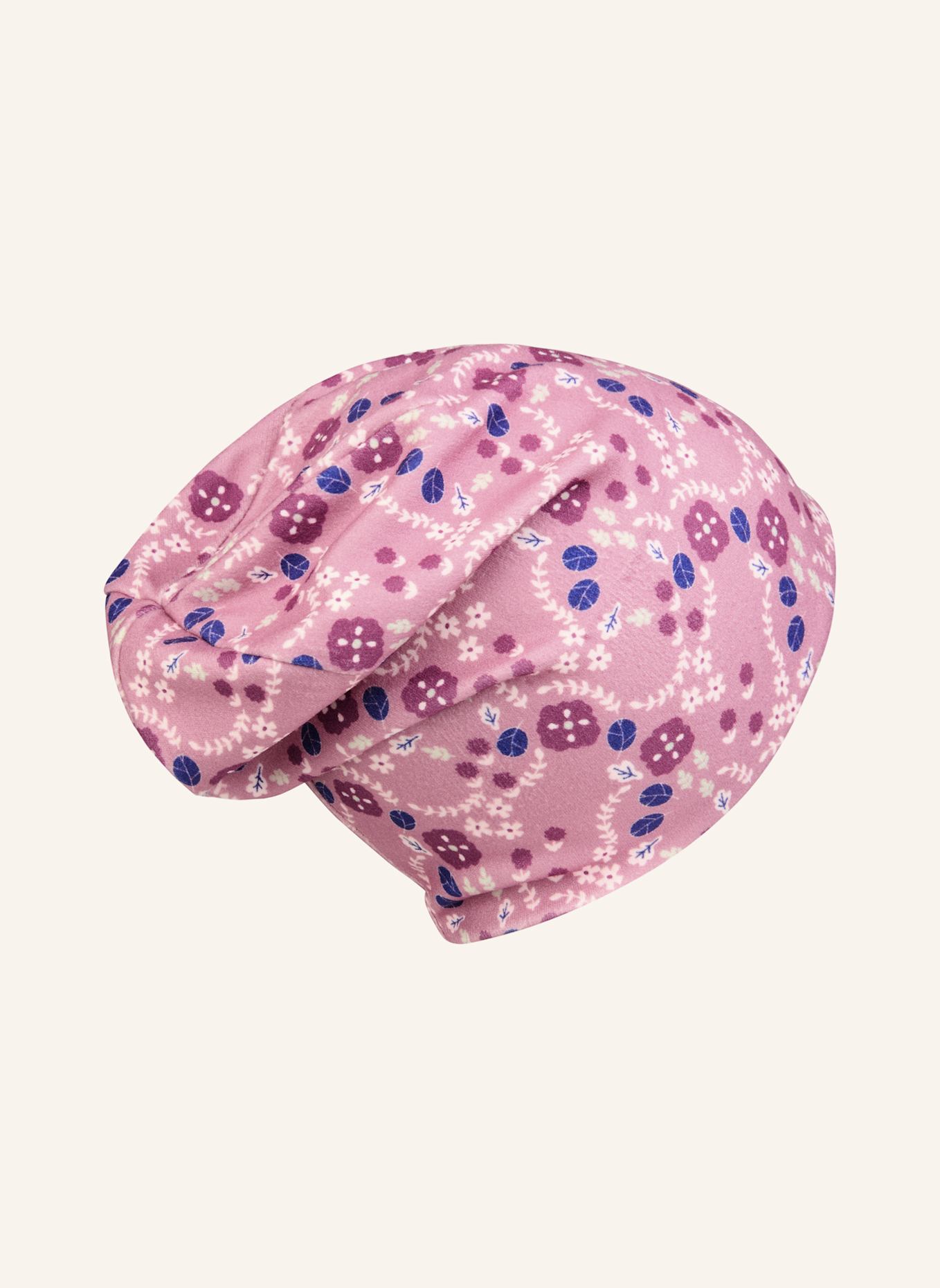 Sterntaler Beanie floral: ROSA