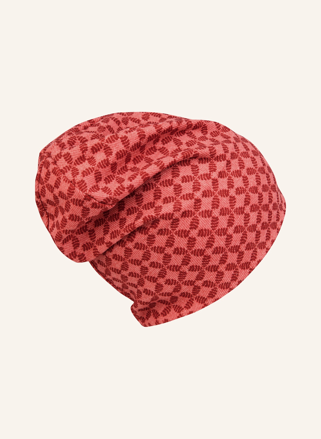 Sterntaler Beanie graphisch: HELLROT