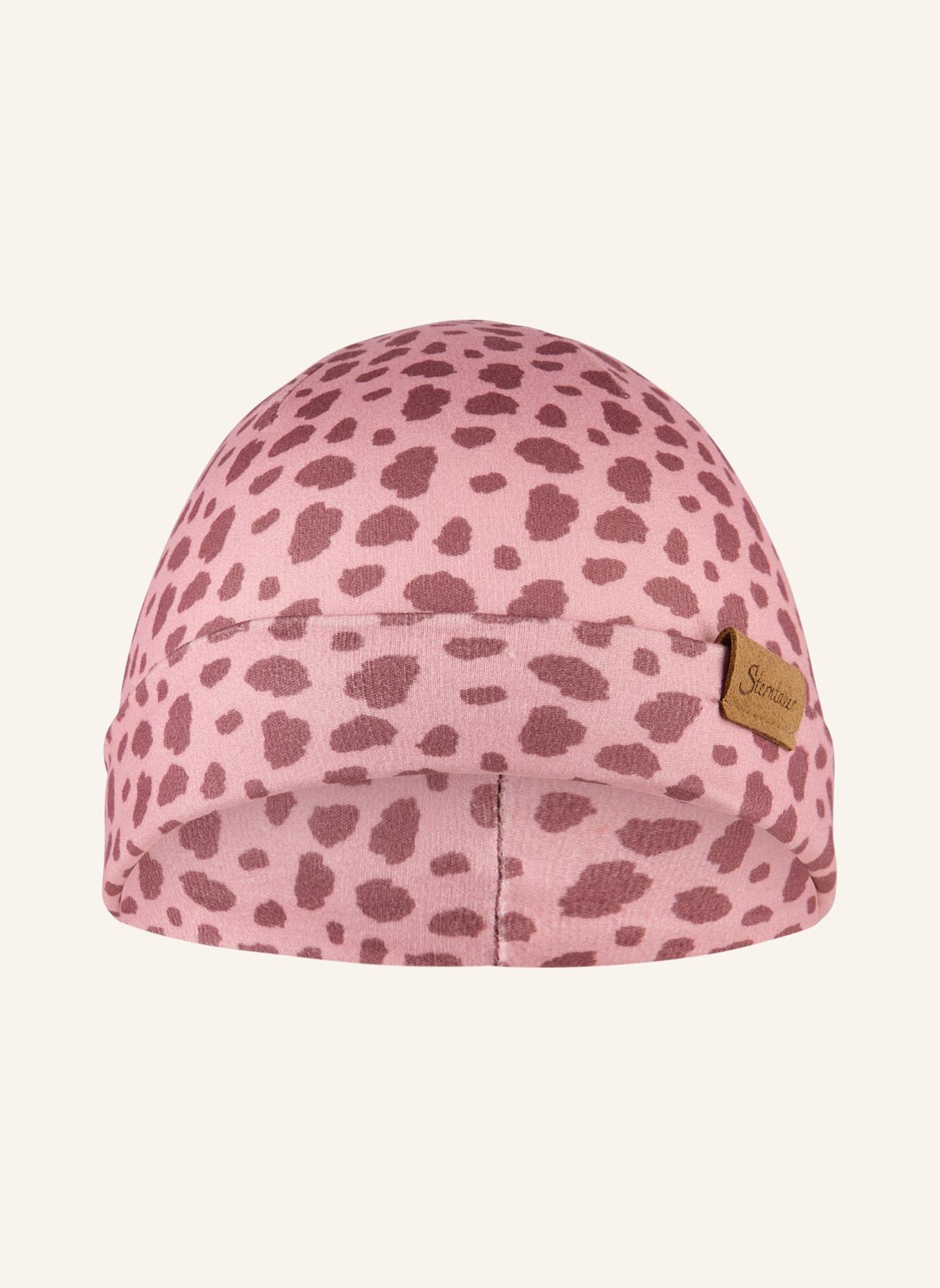 Sterntaler Beanie Animalprint: ROSA
