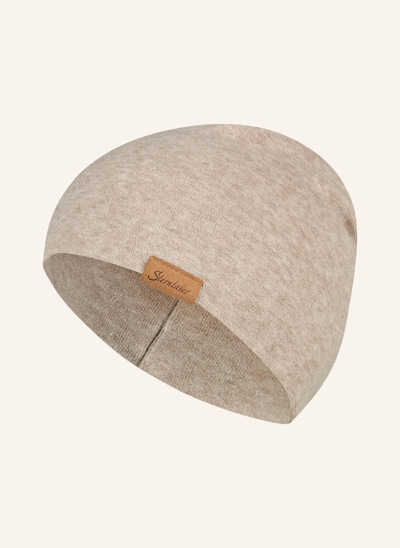 Sterntaler Beanie Melange: BRAUN