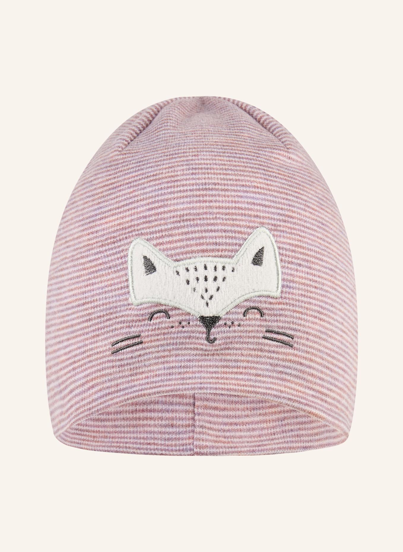 Sterntaler Beanie Katze: LILA