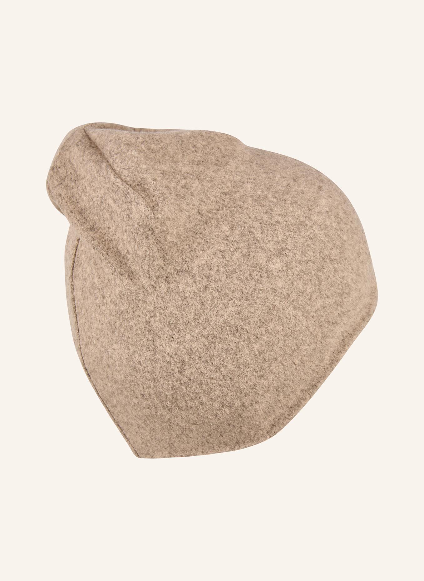 Sterntaler Beanie Melange: BRAUN