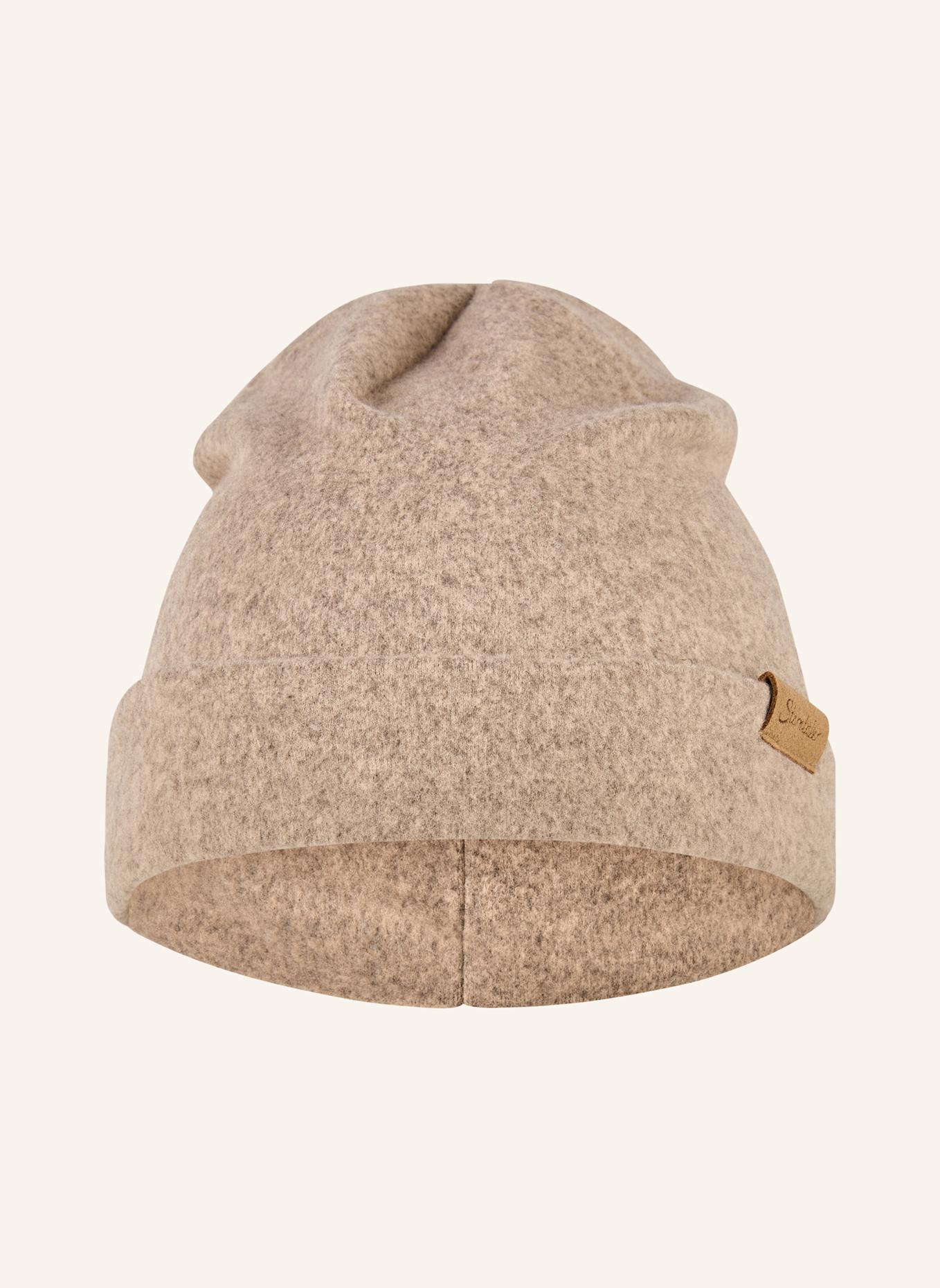 Sterntaler Beanie Melange: BRAUN