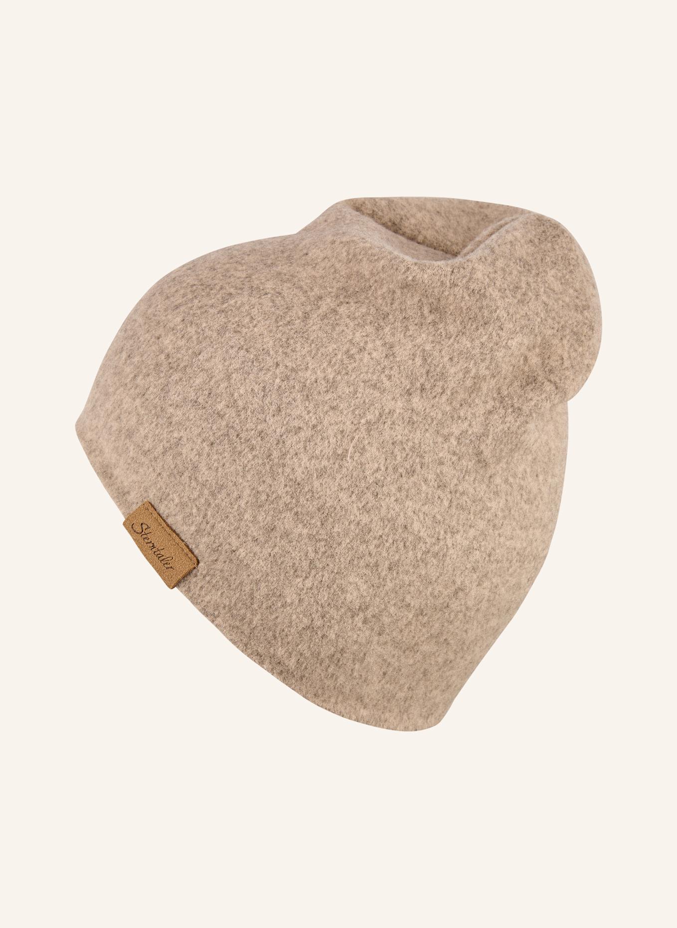 Sterntaler Beanie Melange: BRAUN