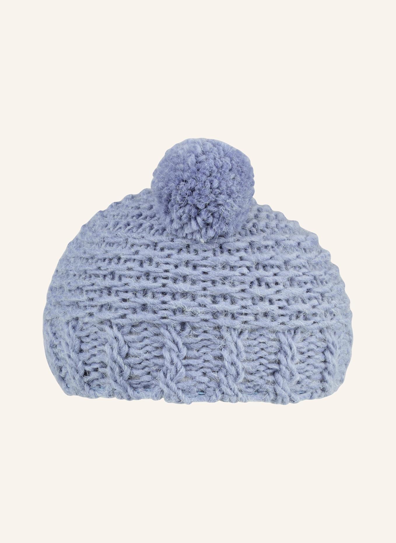 Sterntaler Bommelmütze Struktur: BLAU