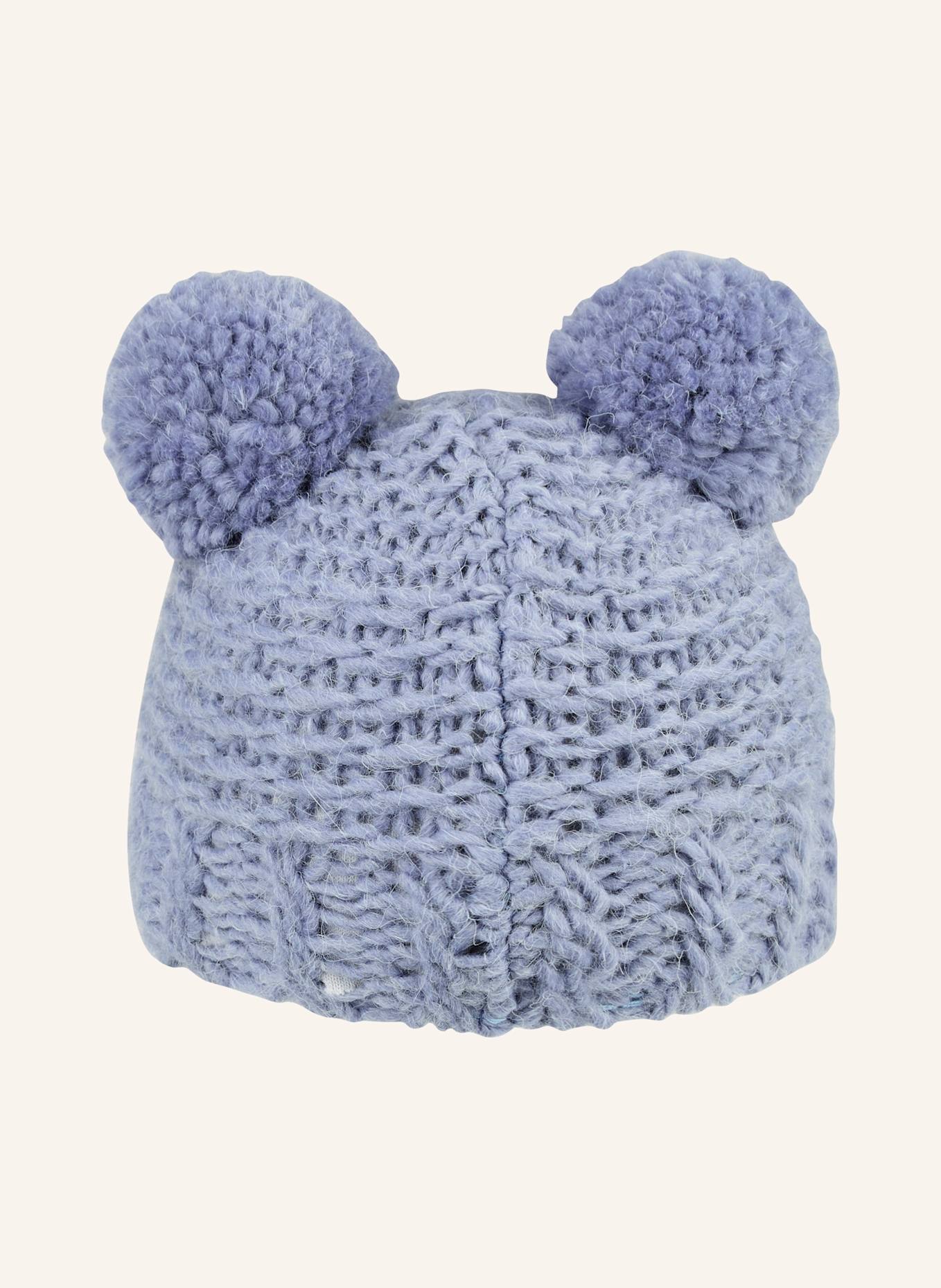 Sterntaler Bommelmütze Struktur: BLAU