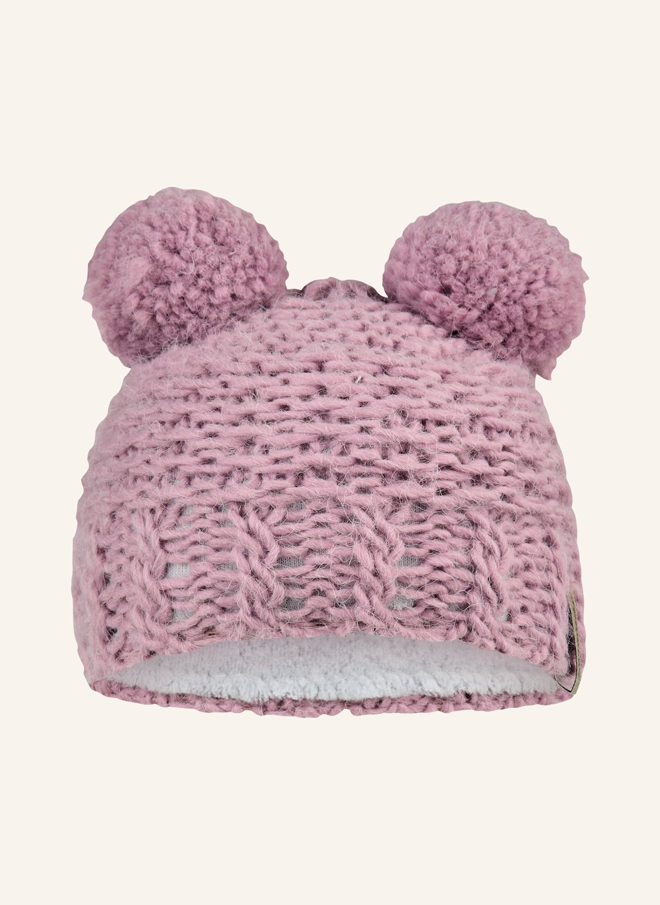 Sterntaler Bommelmütze Struktur: ROSA