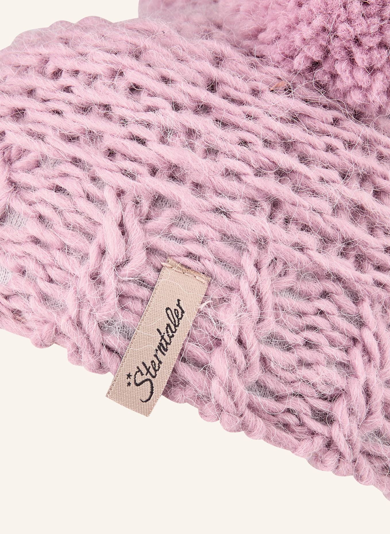 Sterntaler Bommelmütze Struktur: ROSA