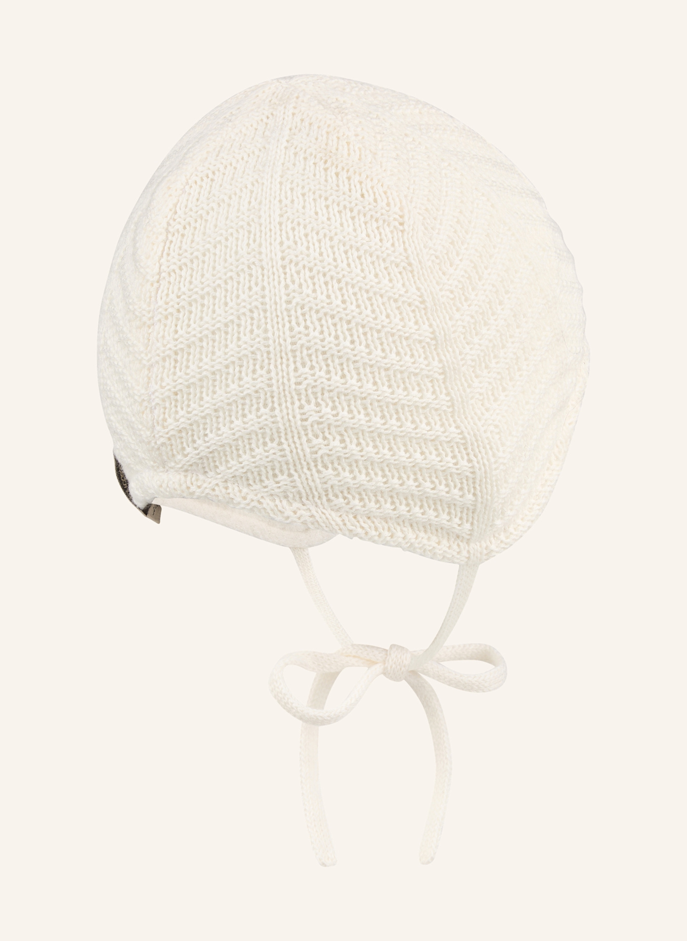 Sterntaler GOTS Strickmütze Struktur: BEIGE