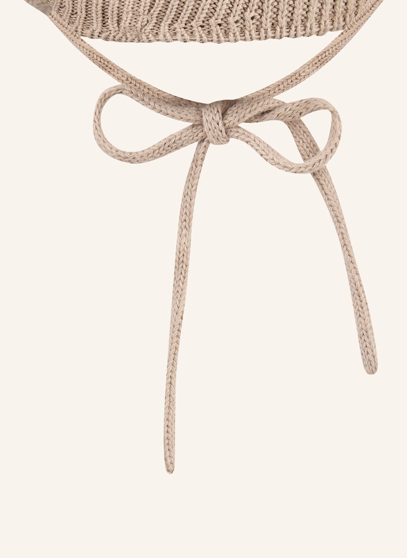 Sterntaler Strickmütze Zopfmuster: BEIGE