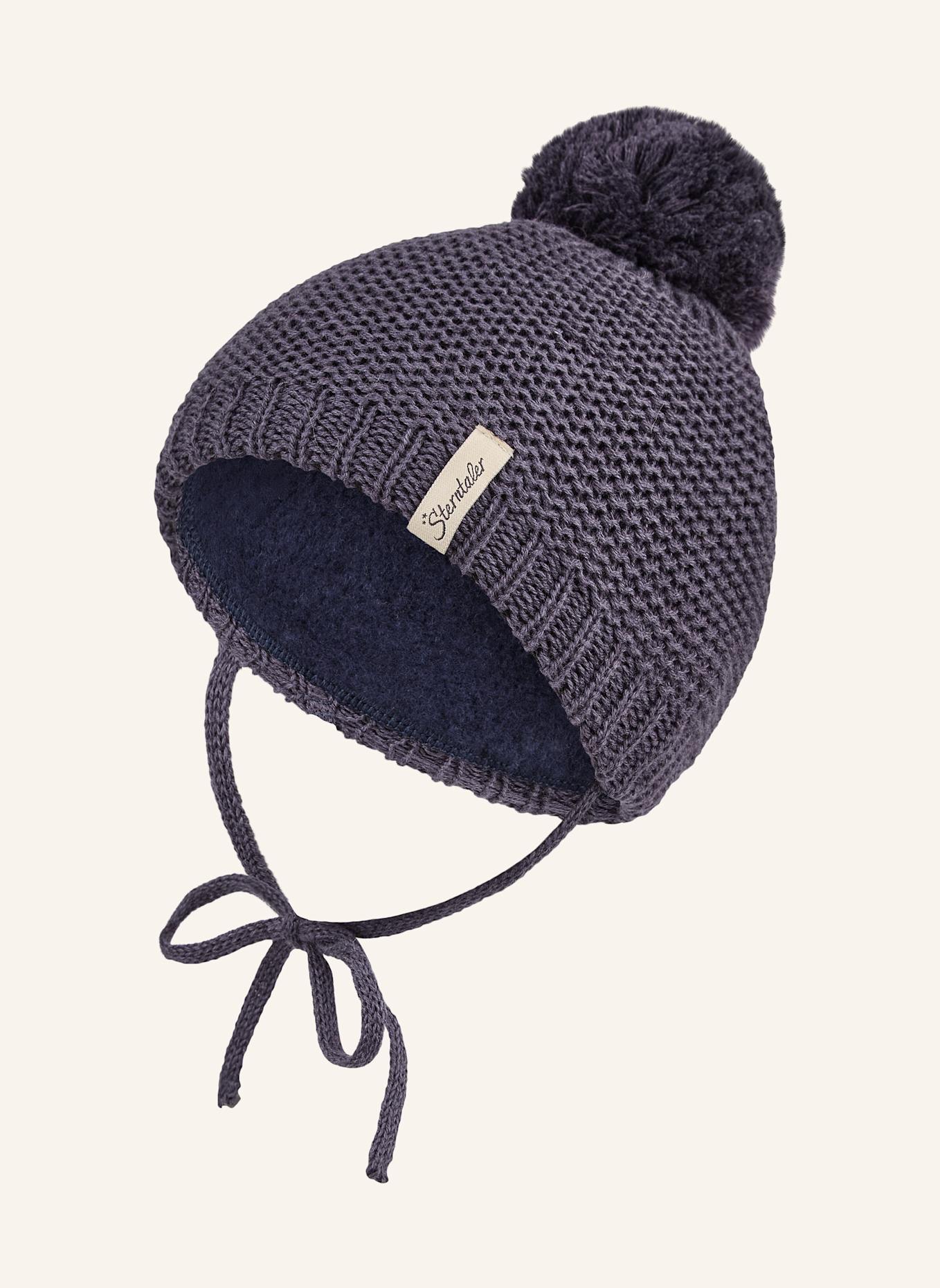 Sterntaler Bommelmütze klassisch: BLAU