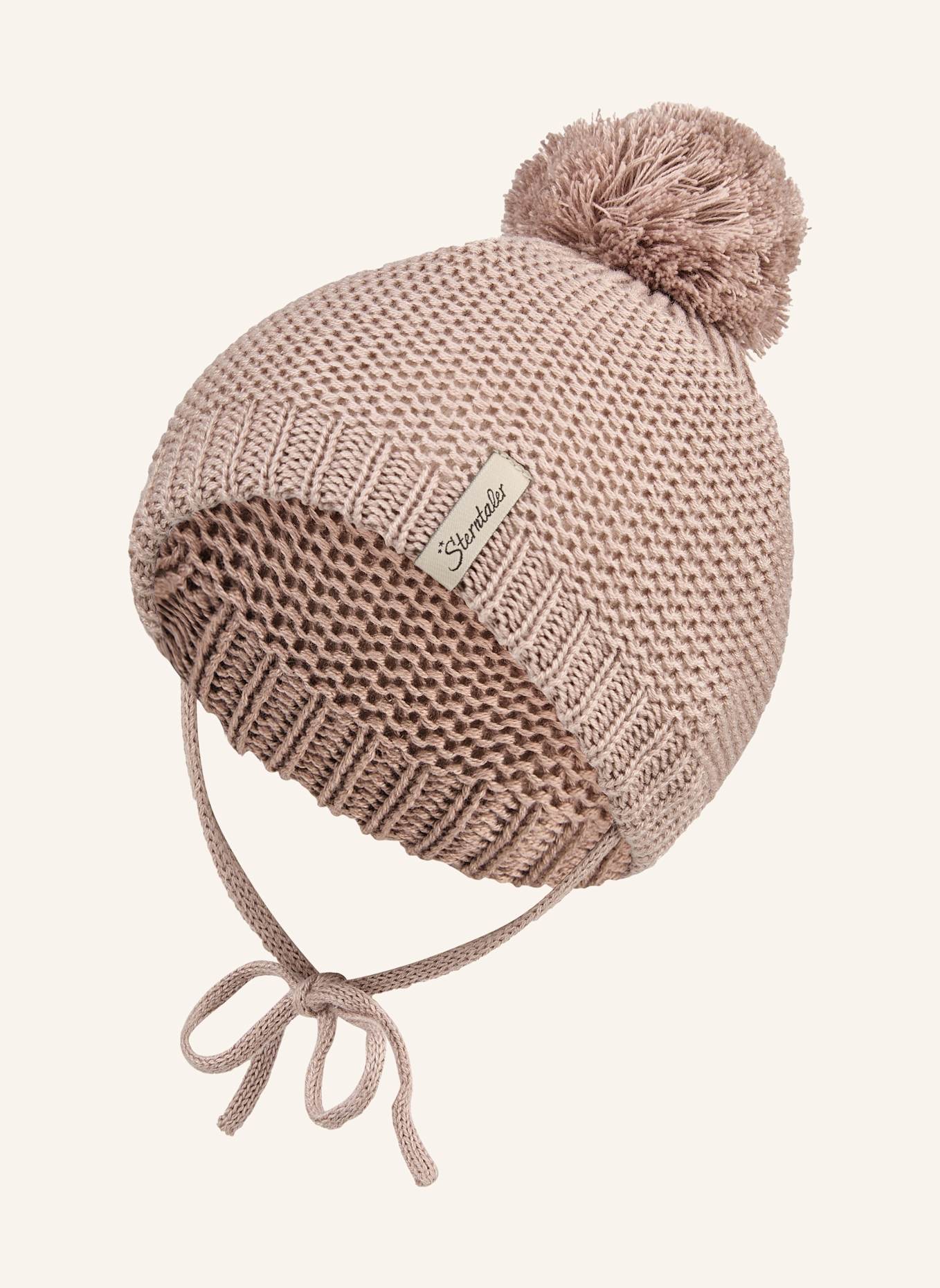 Sterntaler Bommelmütze klassisch: BEIGE
