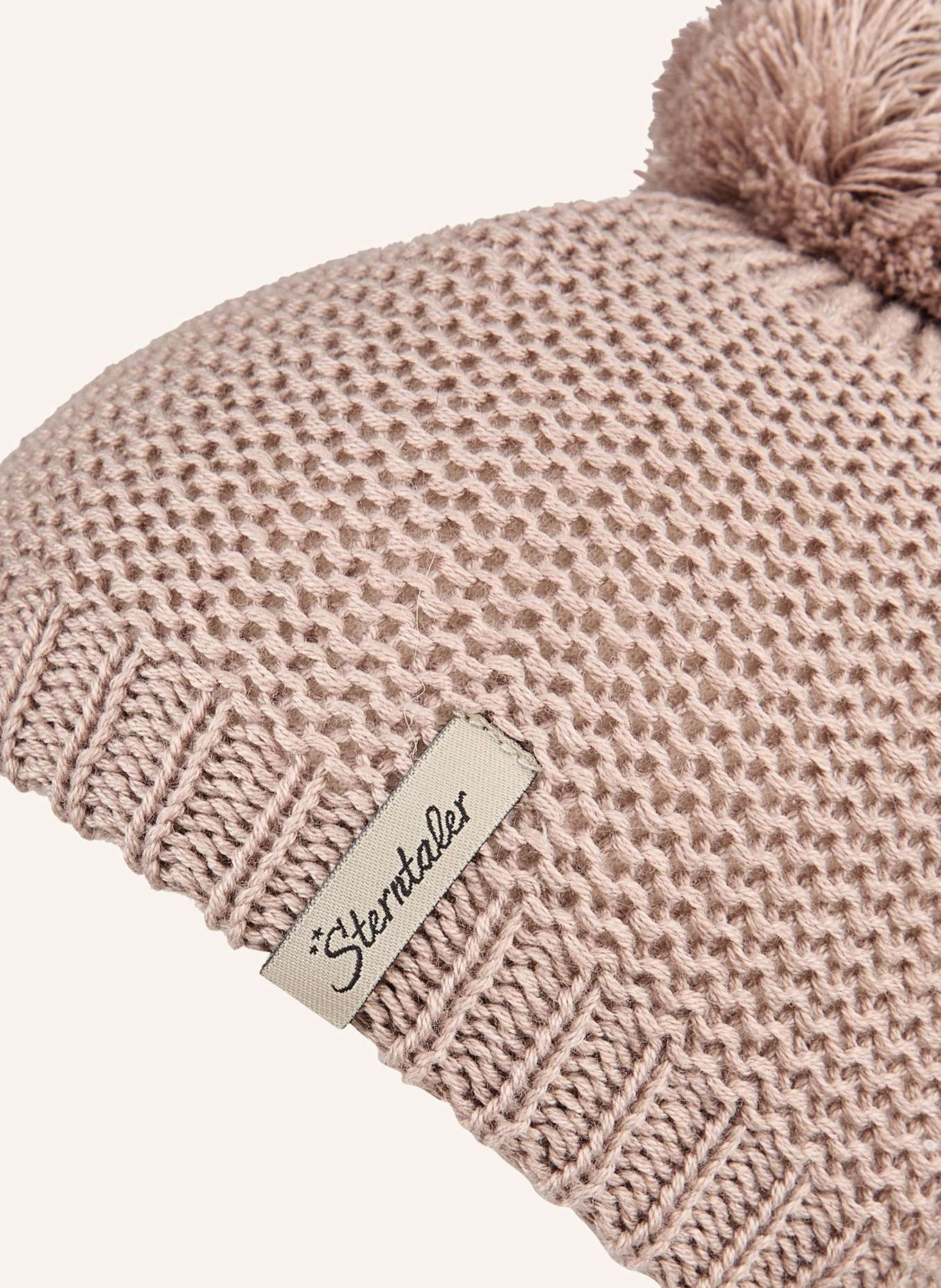 Sterntaler Bommelmütze klassisch: BEIGE