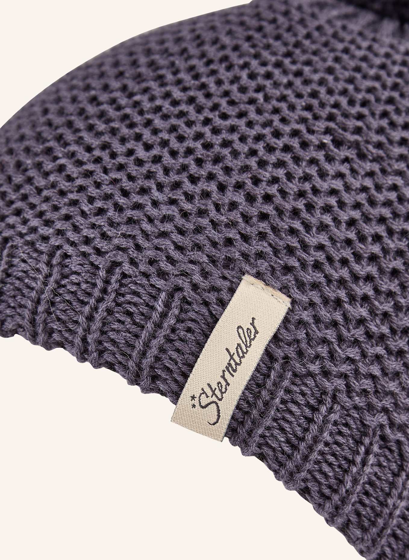 Sterntaler Bommelmütze klassisch: BLAU