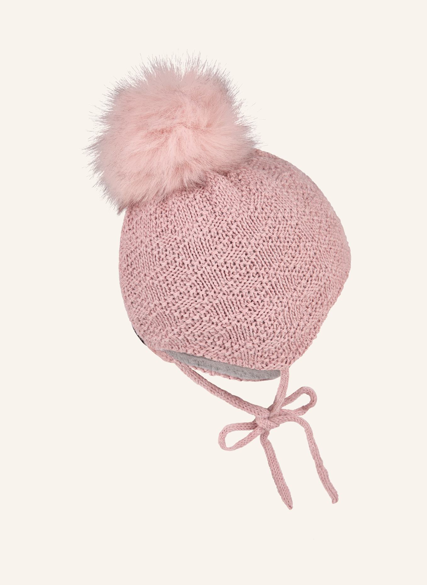 Sterntaler Strickmütze Struktur: PINK