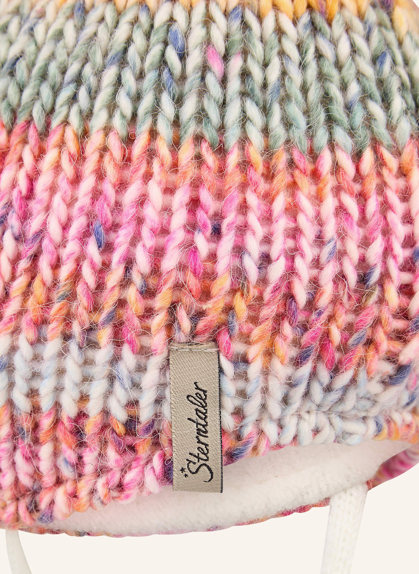 Sterntaler Bommelmütze Farbmix: PINK