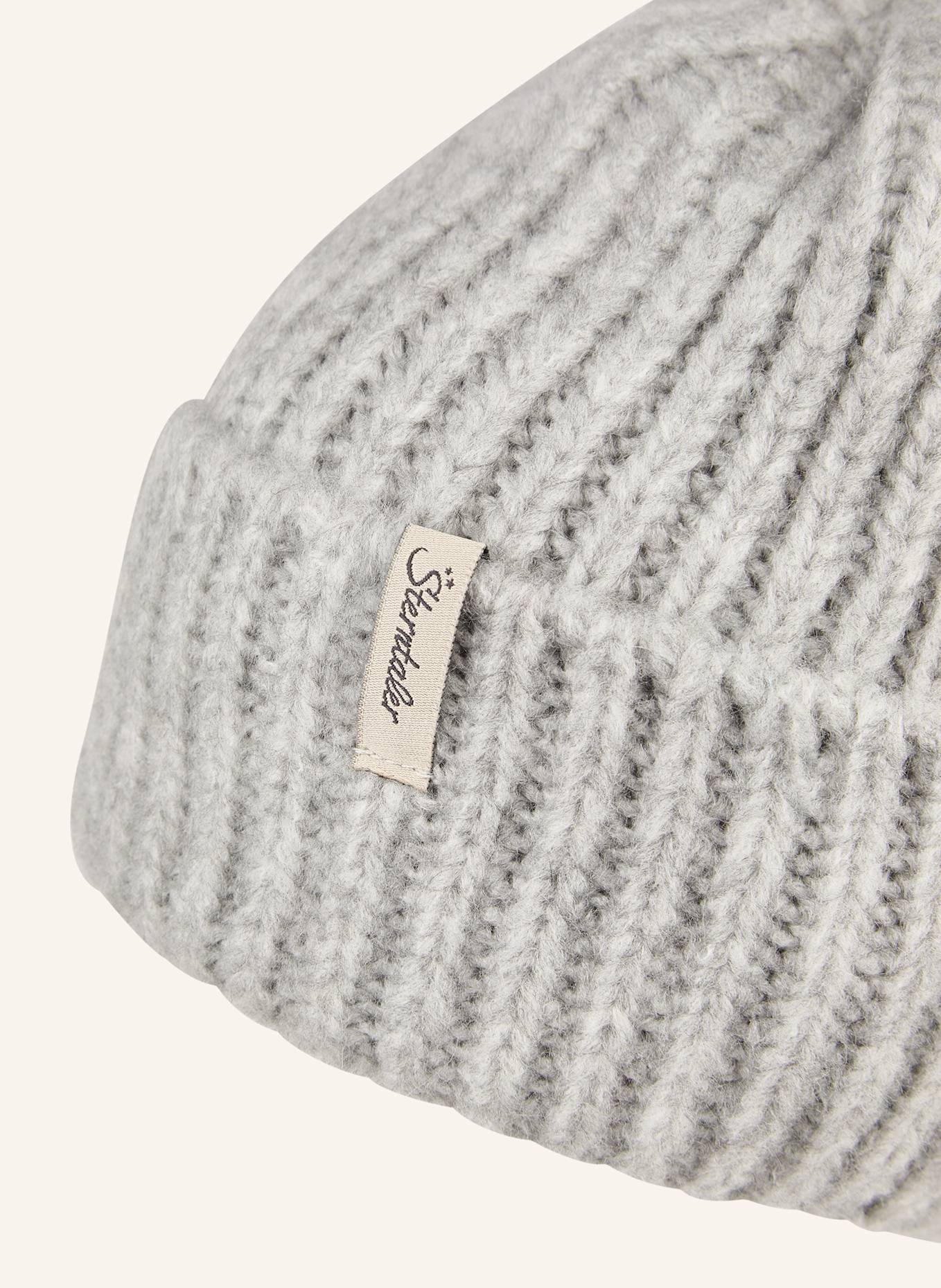 Sterntaler Strickmütze soft touch: SILBER