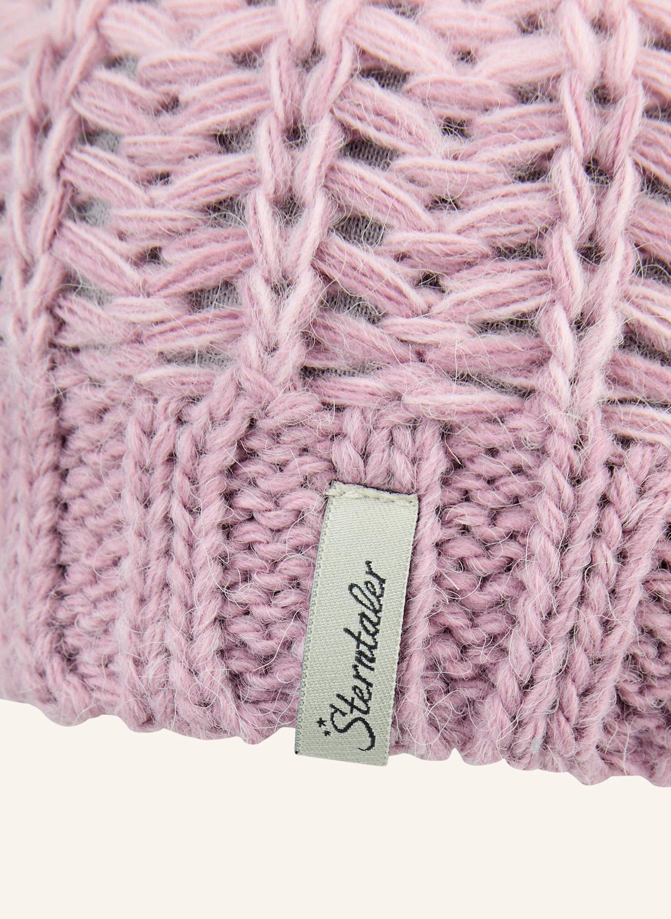 Sterntaler Strickmütze Farbverlauf: ROSA